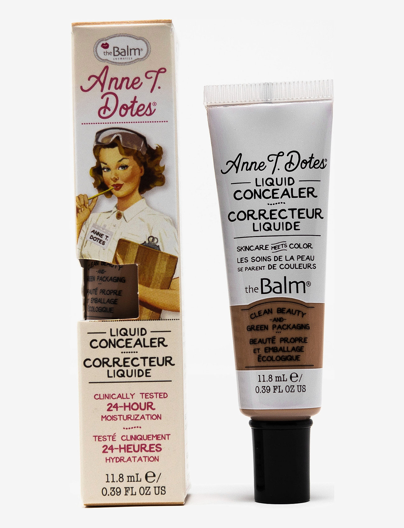 The Balm - Anne T. Dotes Liquid Concealer - bliv klar til date night - #18 light - 1
