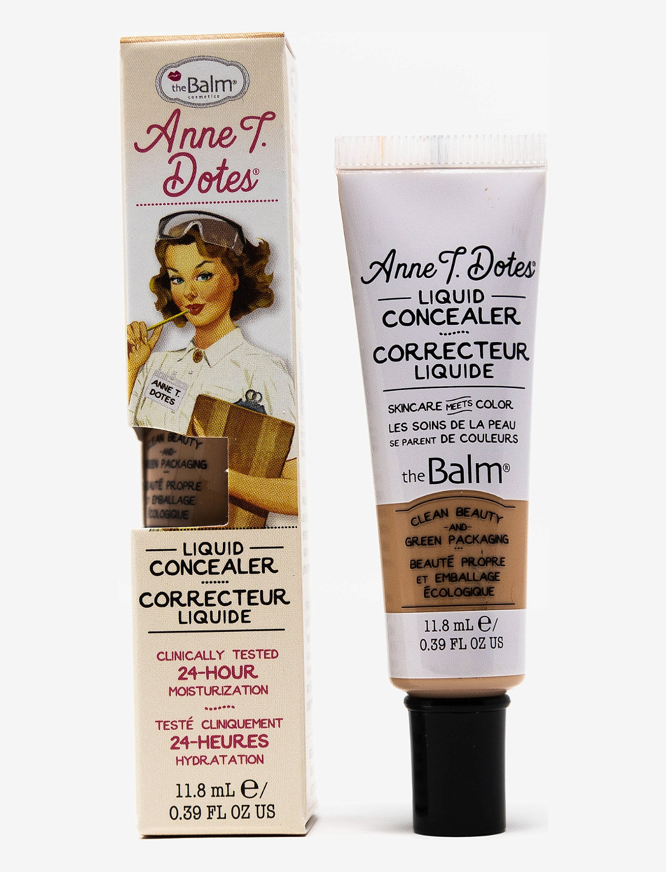 The Balm - Anne T. Dotes Liquid Concealer #20 - bliv klar til date night - #20 warm light medium - 1