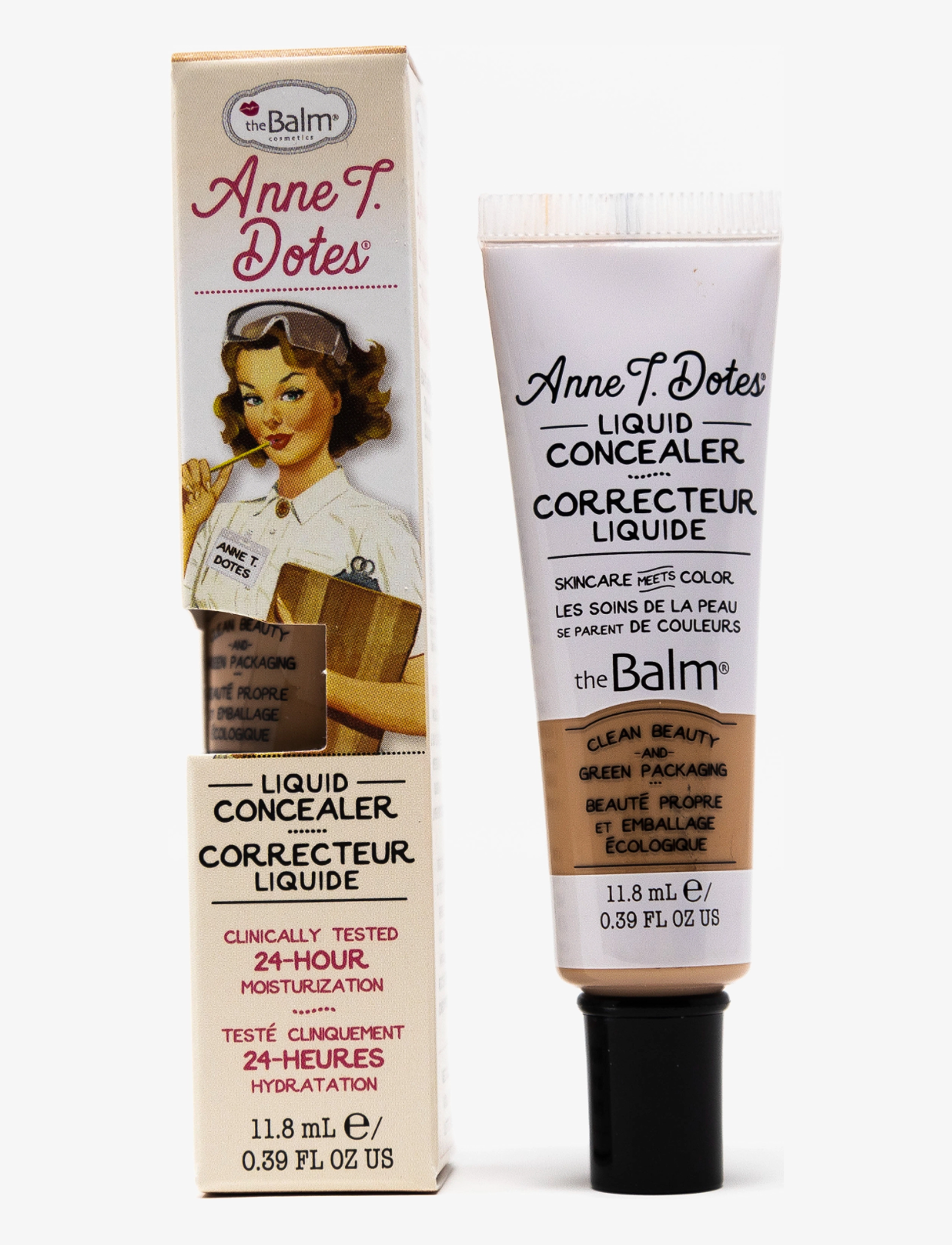 The Balm - Anne T. Dotes Liquid Concealer - redo för date night - #20 warm light medium - 1