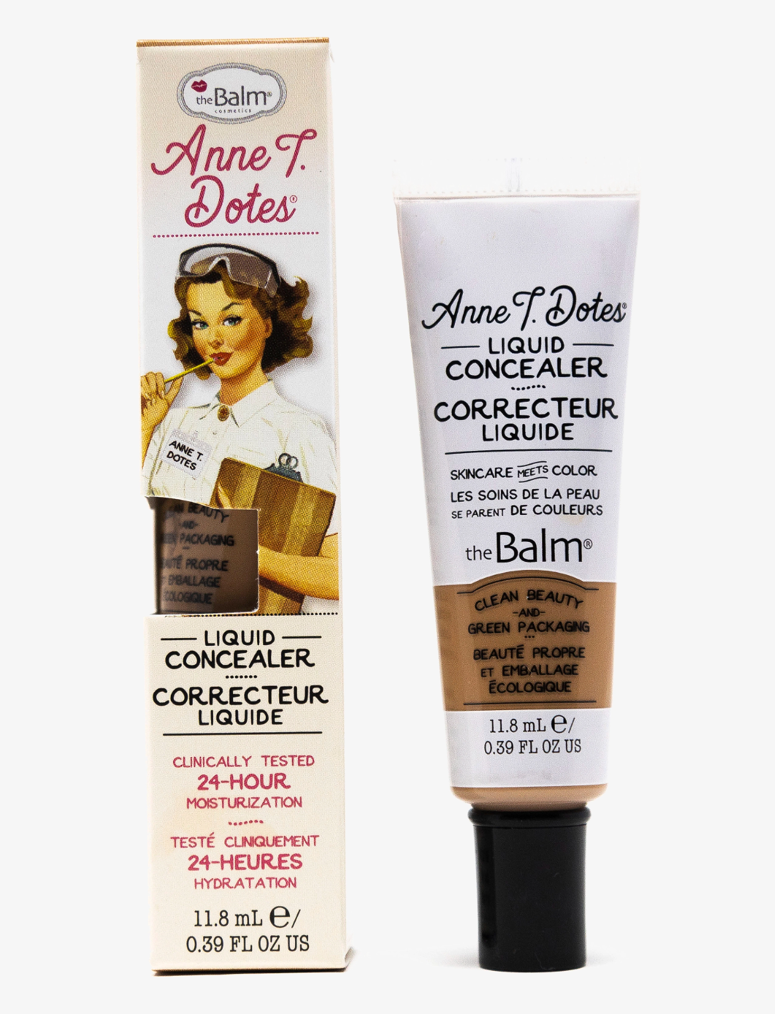 The Balm - Anne T. Dotes Liquid Concealer - redo för date night - r #24  light medium - 1