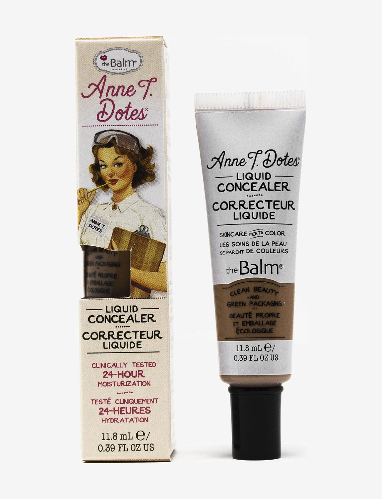 The Balm - Anne T. Dotes Liquid Concealer - bliv klar til date night - #28 warm medium - 1