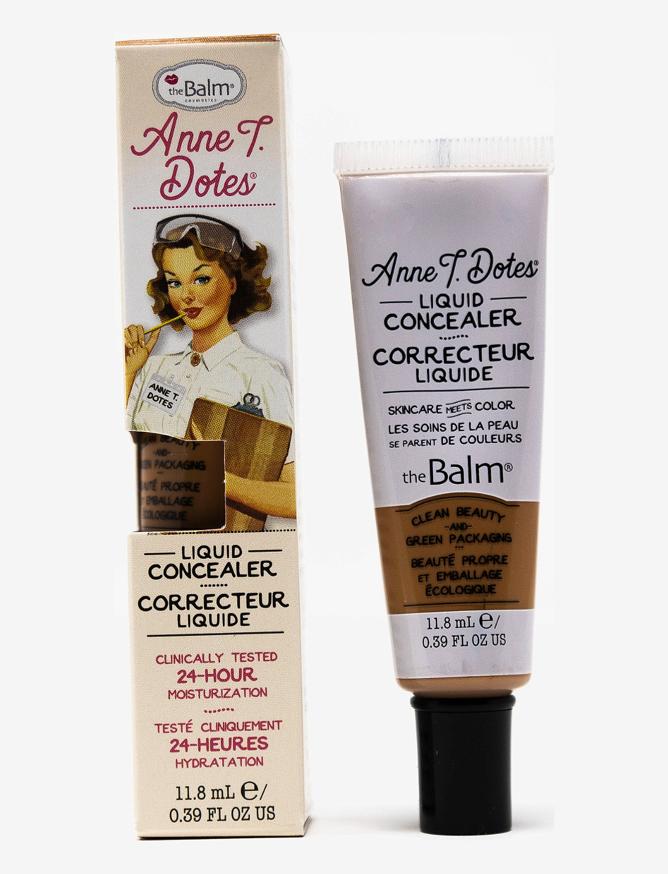 The Balm - Anne T. Dotes Liquid Concealer - bliv klar til date night - #37 ruddy tan - 1