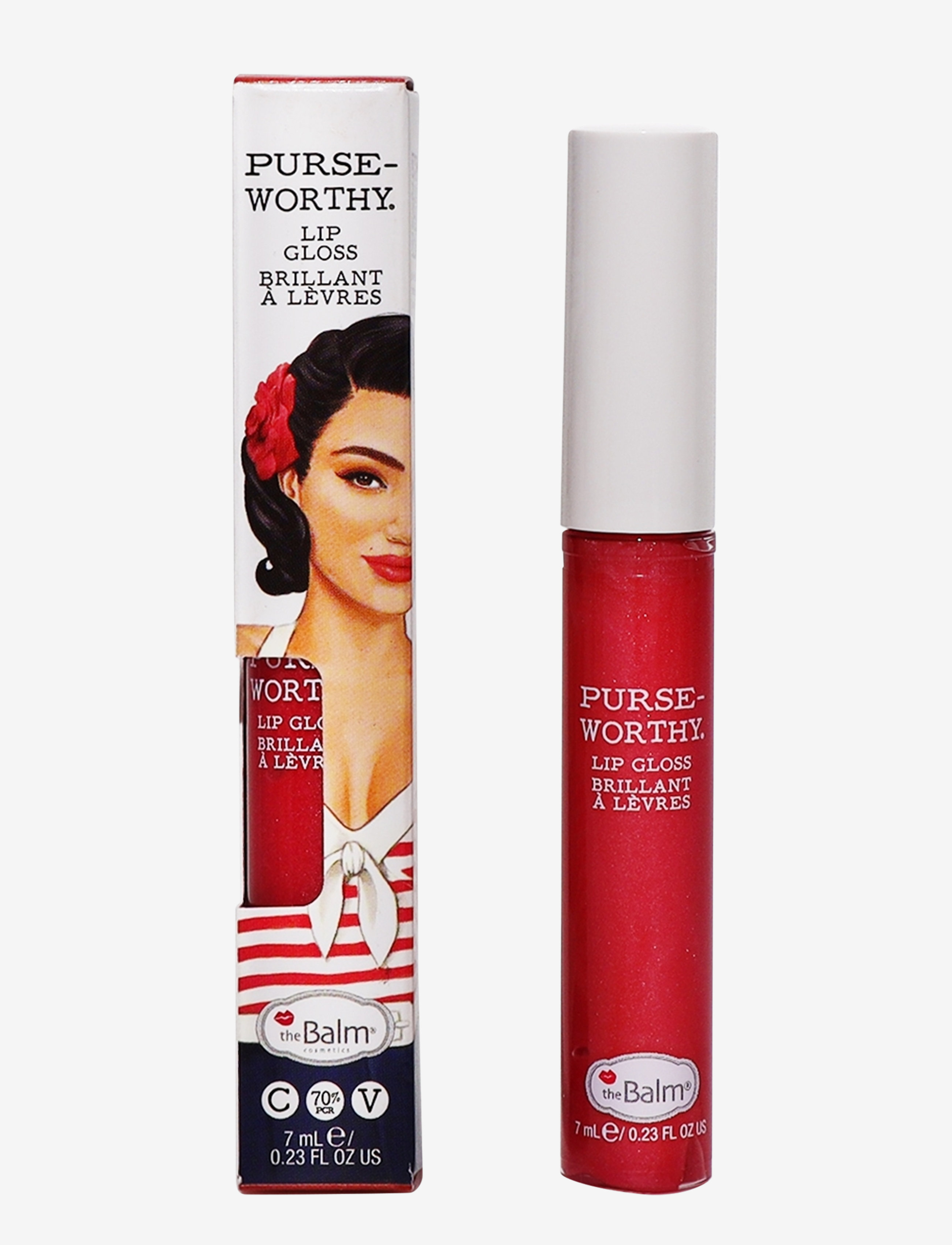 The Balm Purseworthy Lip Gloss Wristlet, 11 ml, Pink, Læber > Lipgloss, Dame