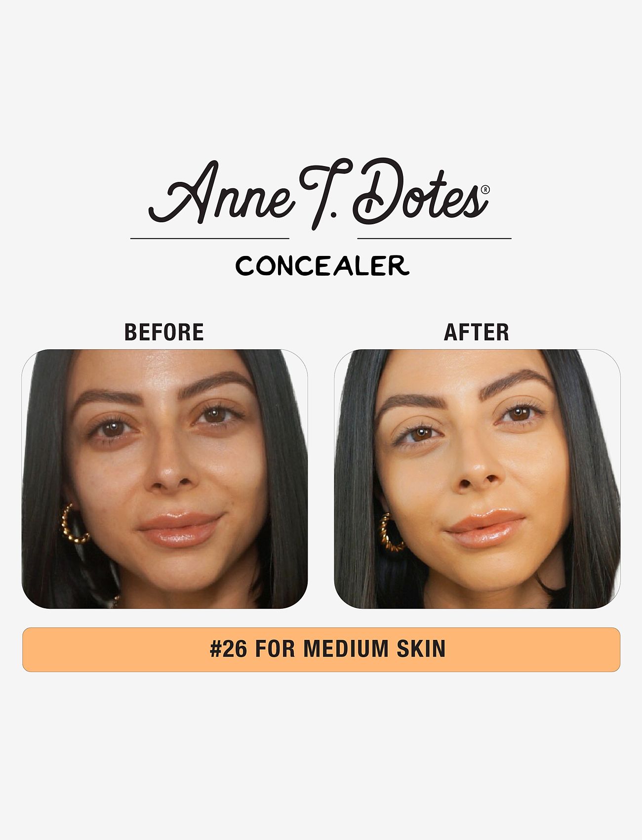 The Balm - Anne T. Dote Concealer Medium (#26) - smink - medium (#26) - 2