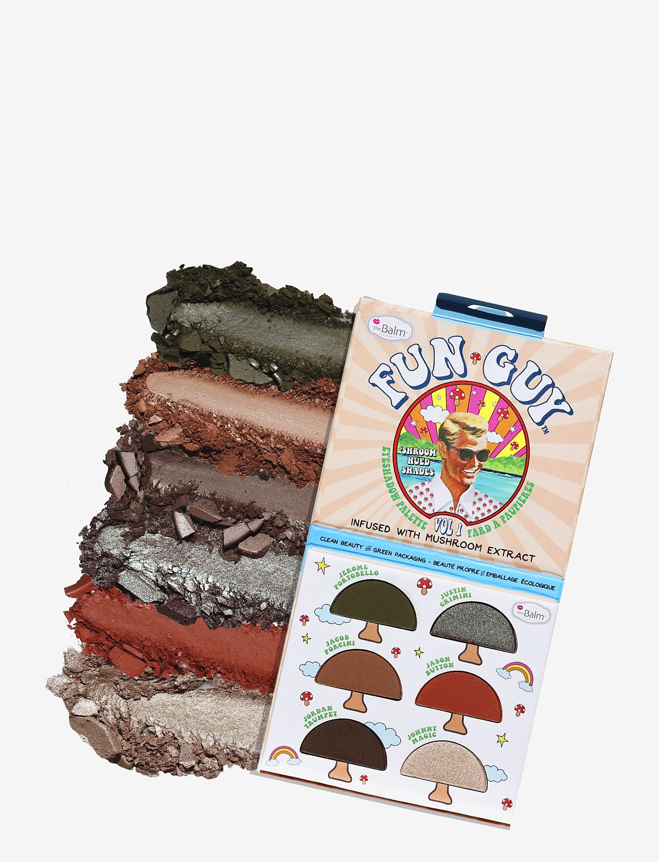 The Balm - Fun Guy eyeshadow palette - bliv klar til date night - no color - 3