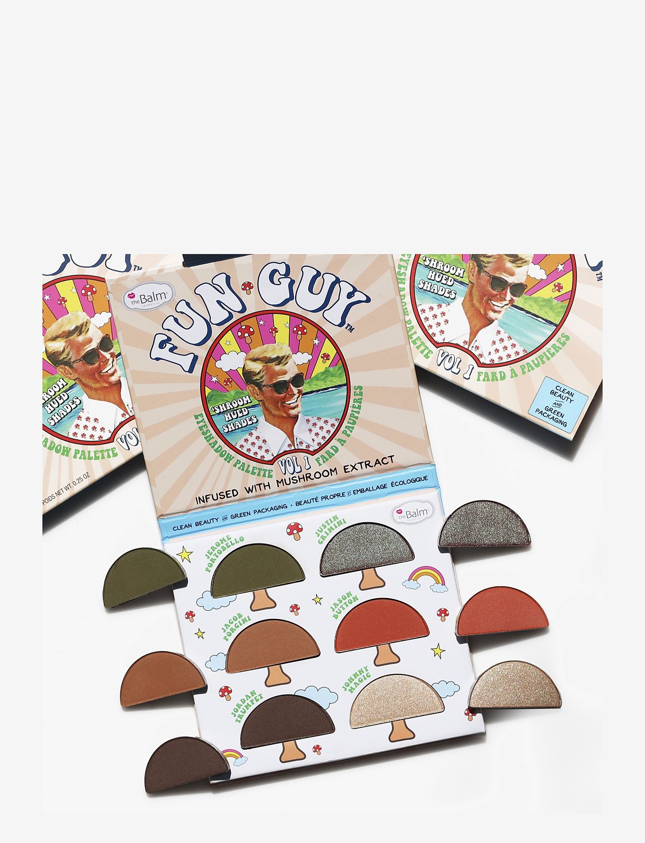 The Balm - Fun Guy eyeshadow palette - bliv klar til date night - no color - 4