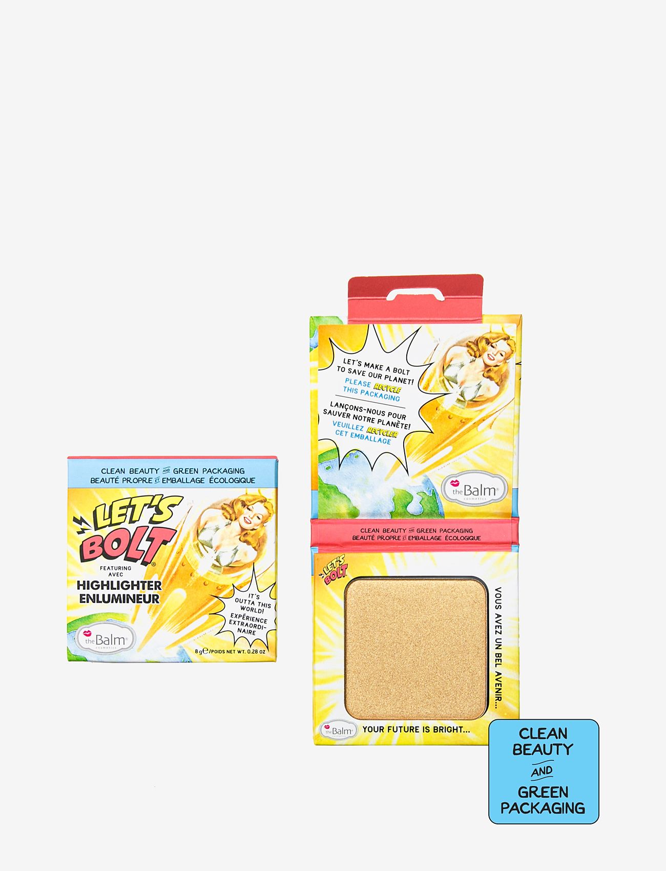 The Balm Let's Bolt Highlighter - Highlighter - GOLD / gold