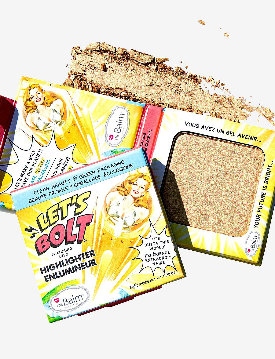 The Balm - Let's Bolt Highlighter - makeup - gold - 4