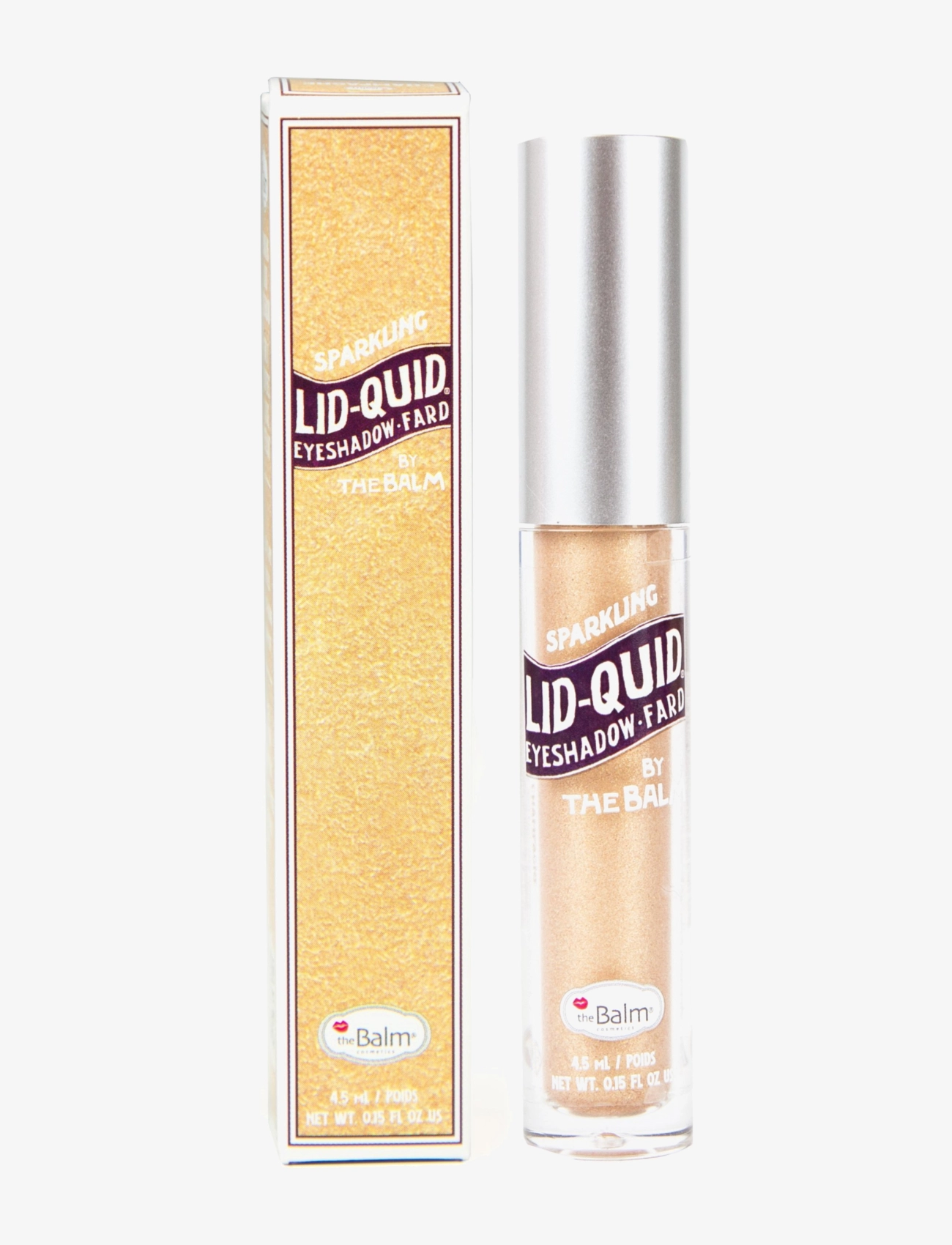 The Balm Lidquid Sparkling Liquid Eyeshadow Champagne, Øjenskygge - Ikke palette, Gul, Str: 4.5 G