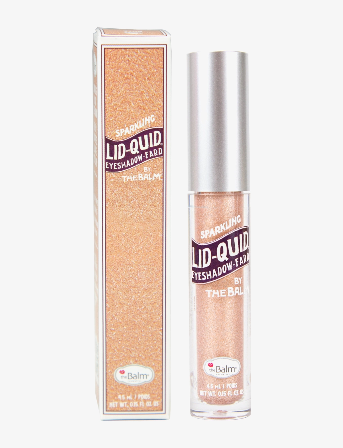 The Balm Lidquid Sparkling Liquid Eyeshadow Rose, Øjenskygge - Ikke palette, Pink, Str: 4.5 G