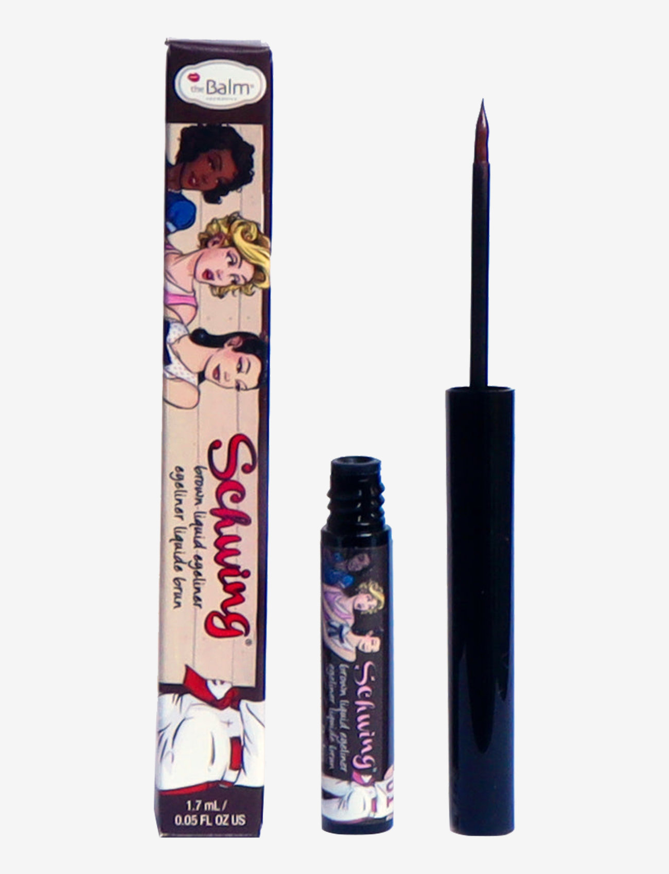 The Balm - Schwing! BROWN liquid eyeliner - redo för date night - brown - 1