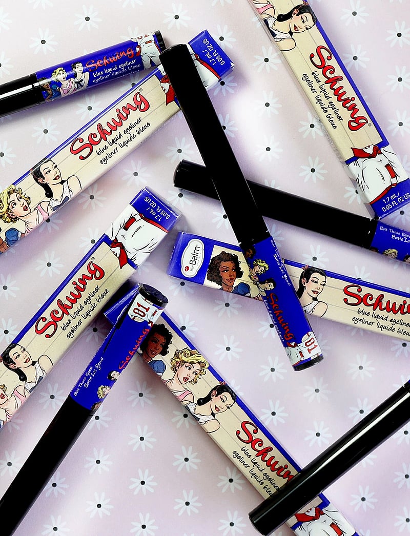 The Balm - Schwing! BLUE liquid eyeliner - makeup - blue - 0