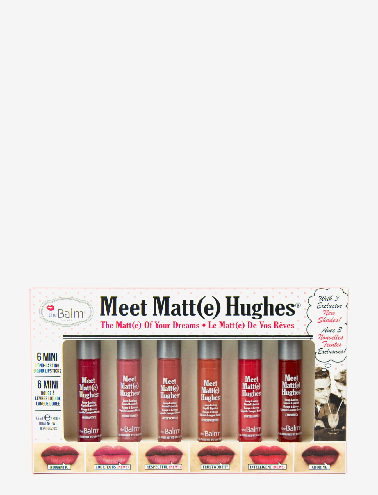 The Balm - Meet Matte Hughes Mini Kit #12 
(Adoring, Intelligent, Romantic, Courteous, Respectful, Trustworthy) - mellan 200-500 kr - meet matte hughes mini kit #12 - 0
