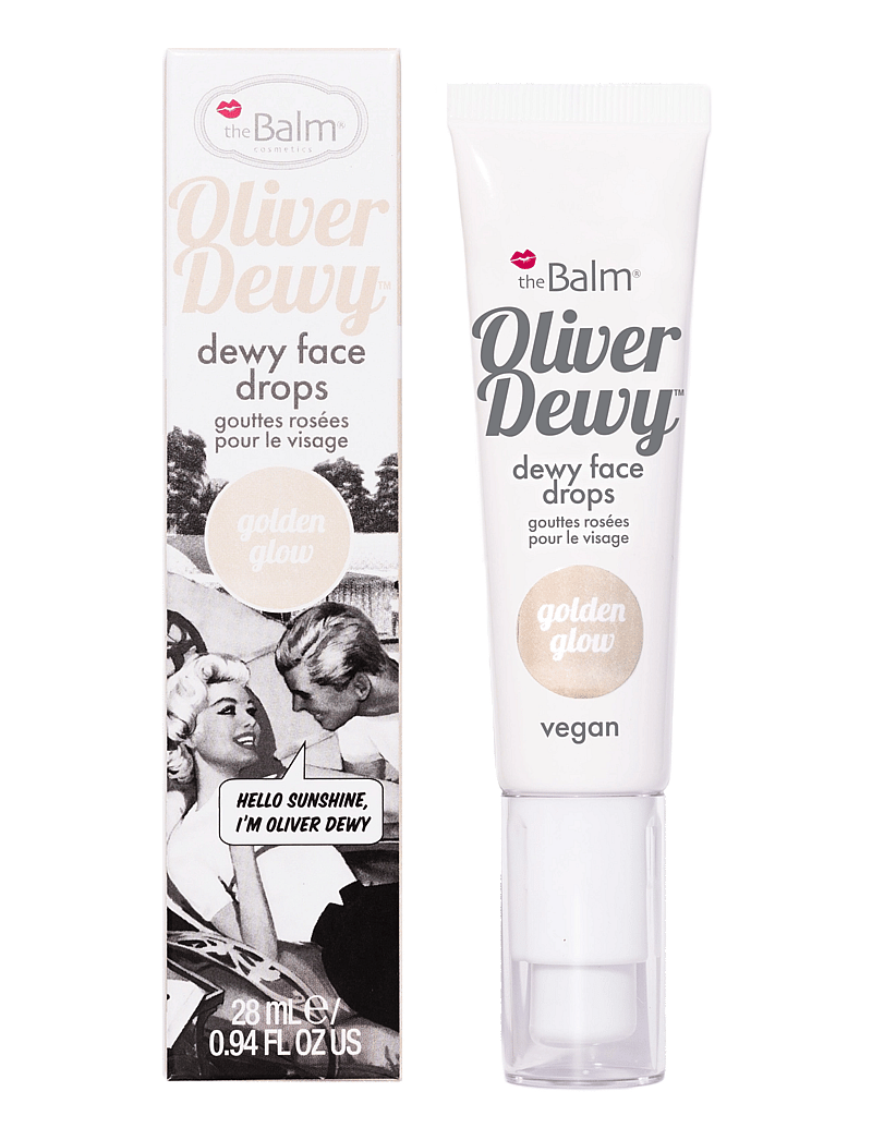The Balm - Oliver Dewy Face Drops- Golden Glow - makeup - gold - 0