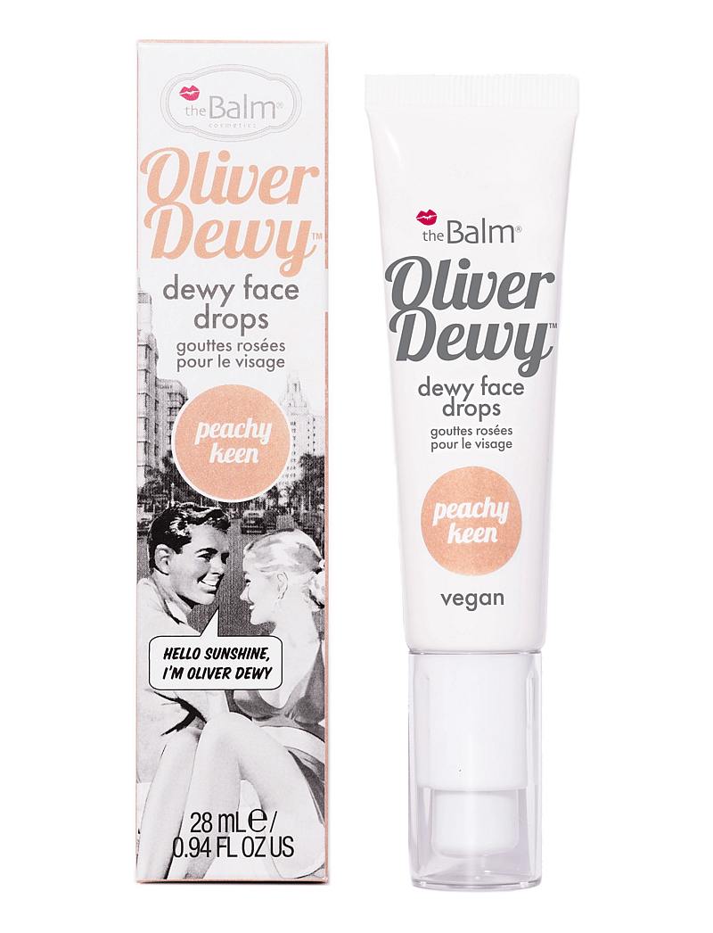 The Balm - Oliver Dewy Face Drops- Peachy Keen - makeup - orange - 0