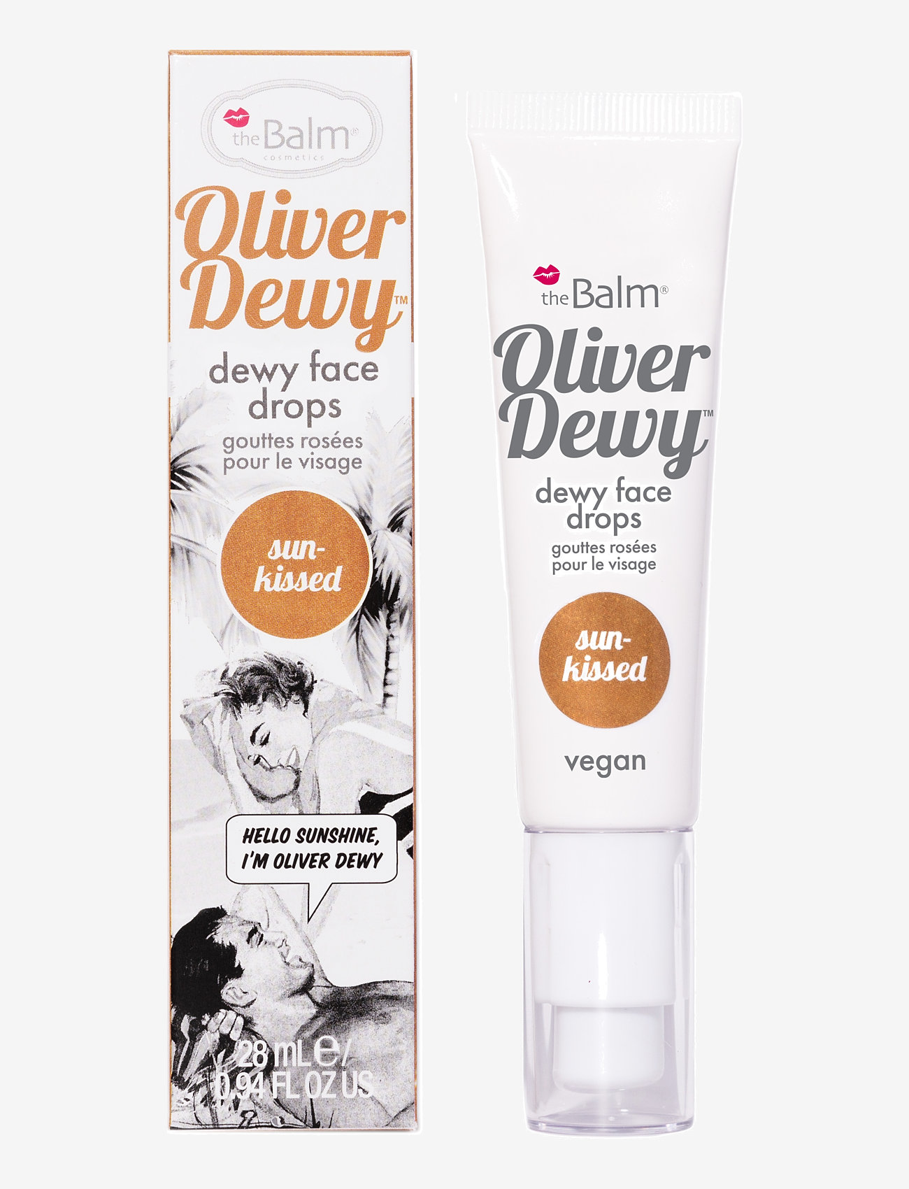 The Balm - Oliver Dewy Face Drops- Sun-Kissed - makeup - brown - 0