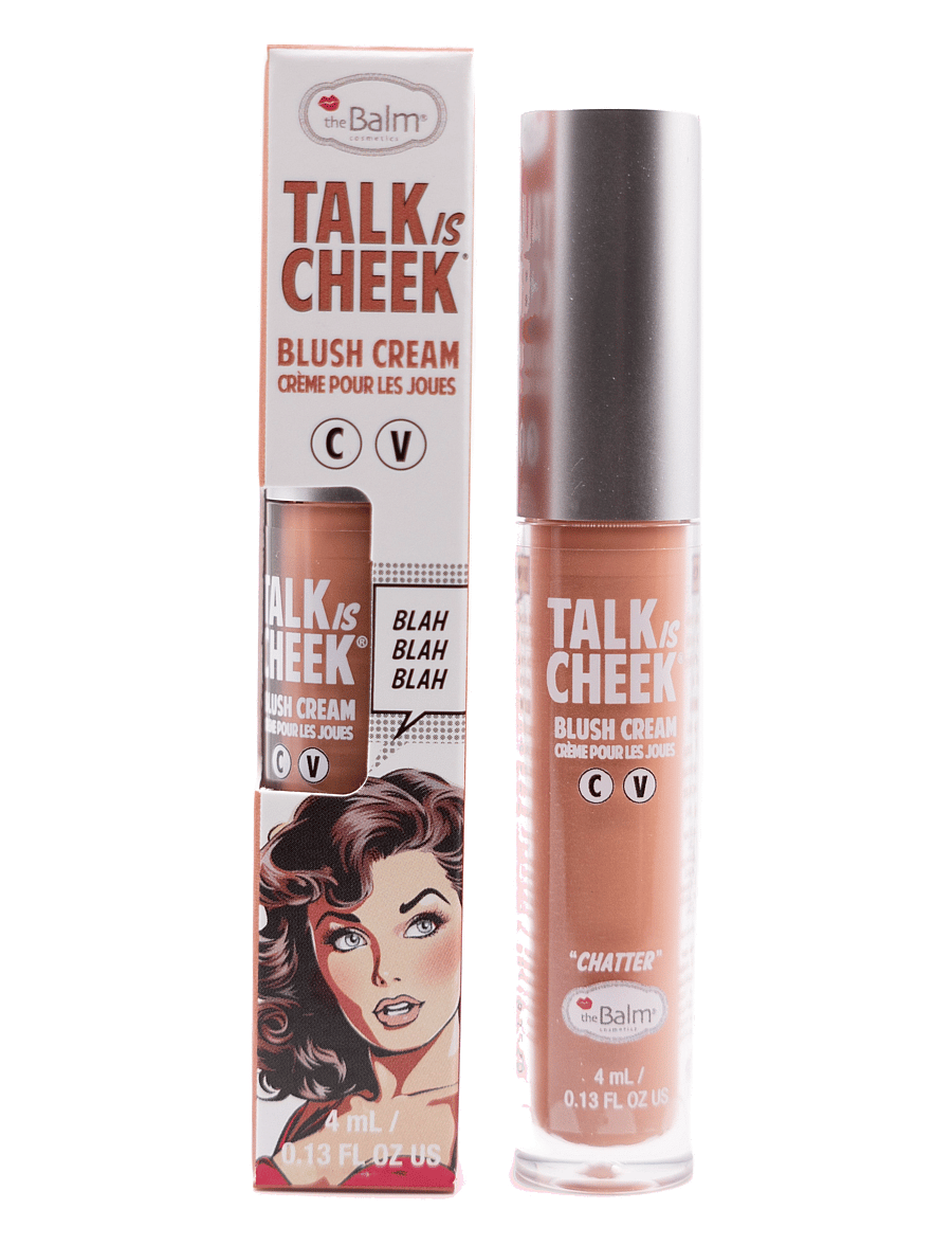 The Balm - Talk is Cheek Cream Blush Chatter - makeup - brown - 1