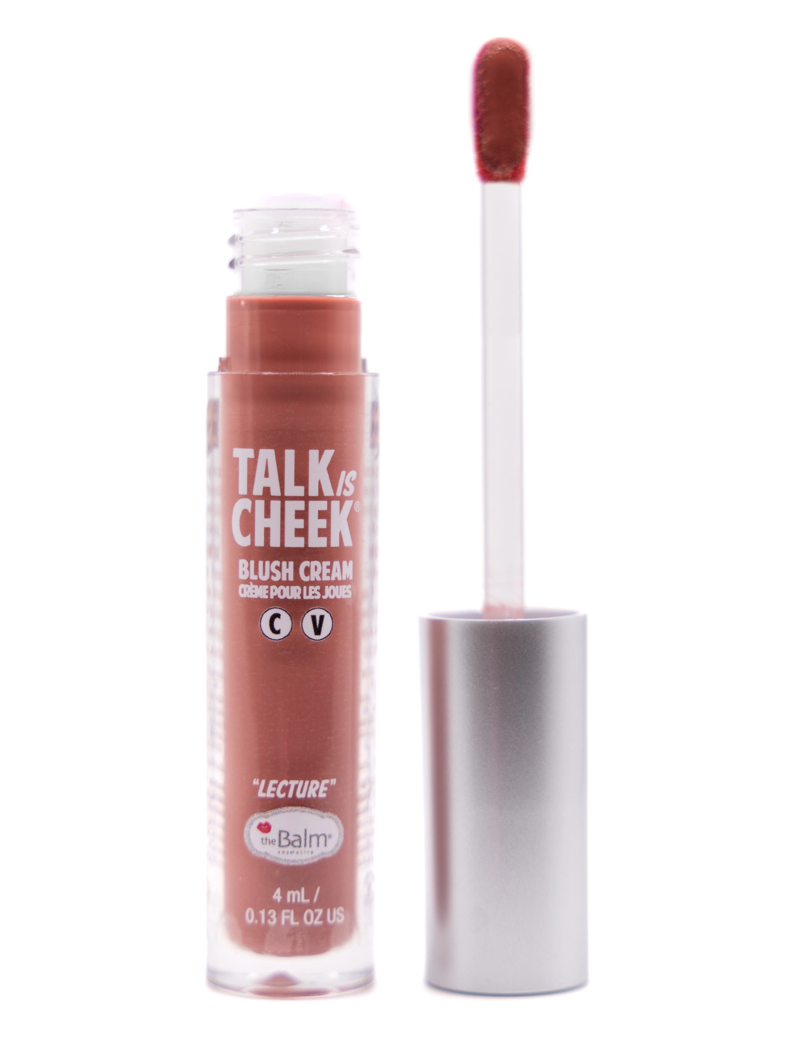 The Balm Talk is Cheek Cream Blush Lecture - Blush - BROWN / clear