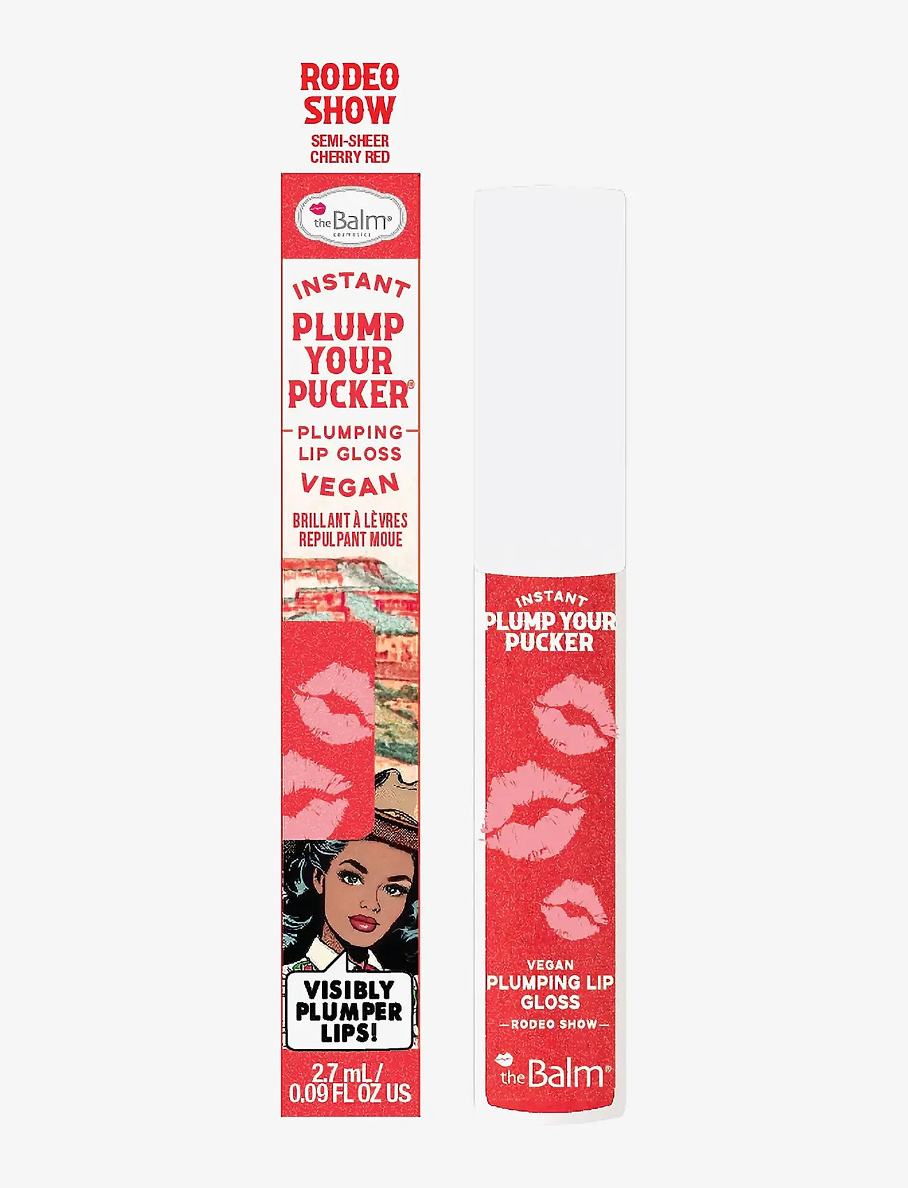 The Balm - Instant Plump Your Pucker- Rodeo Show - smink - red - 0