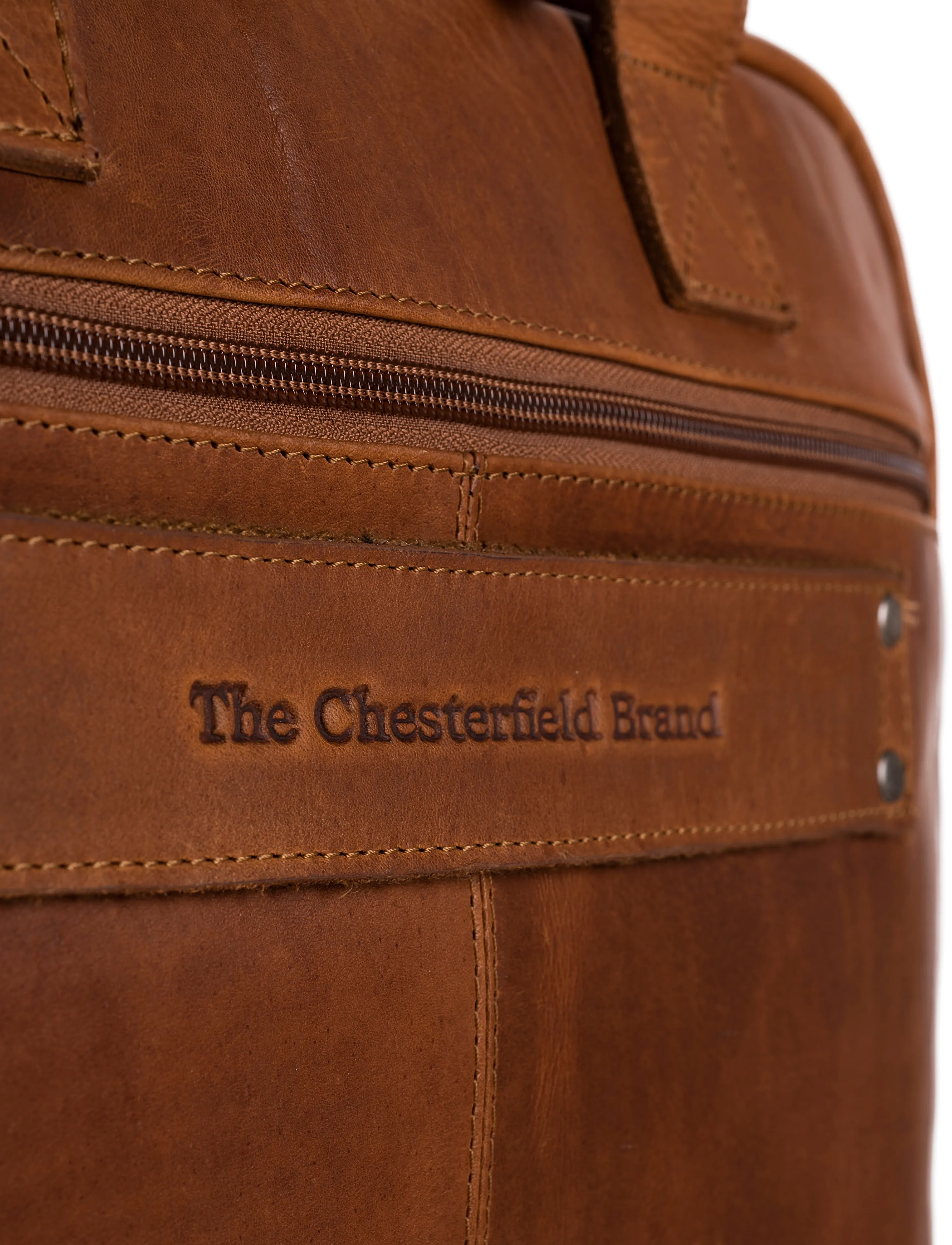The Chesterfield Brand - Calvi Bag Black - cognac - 5