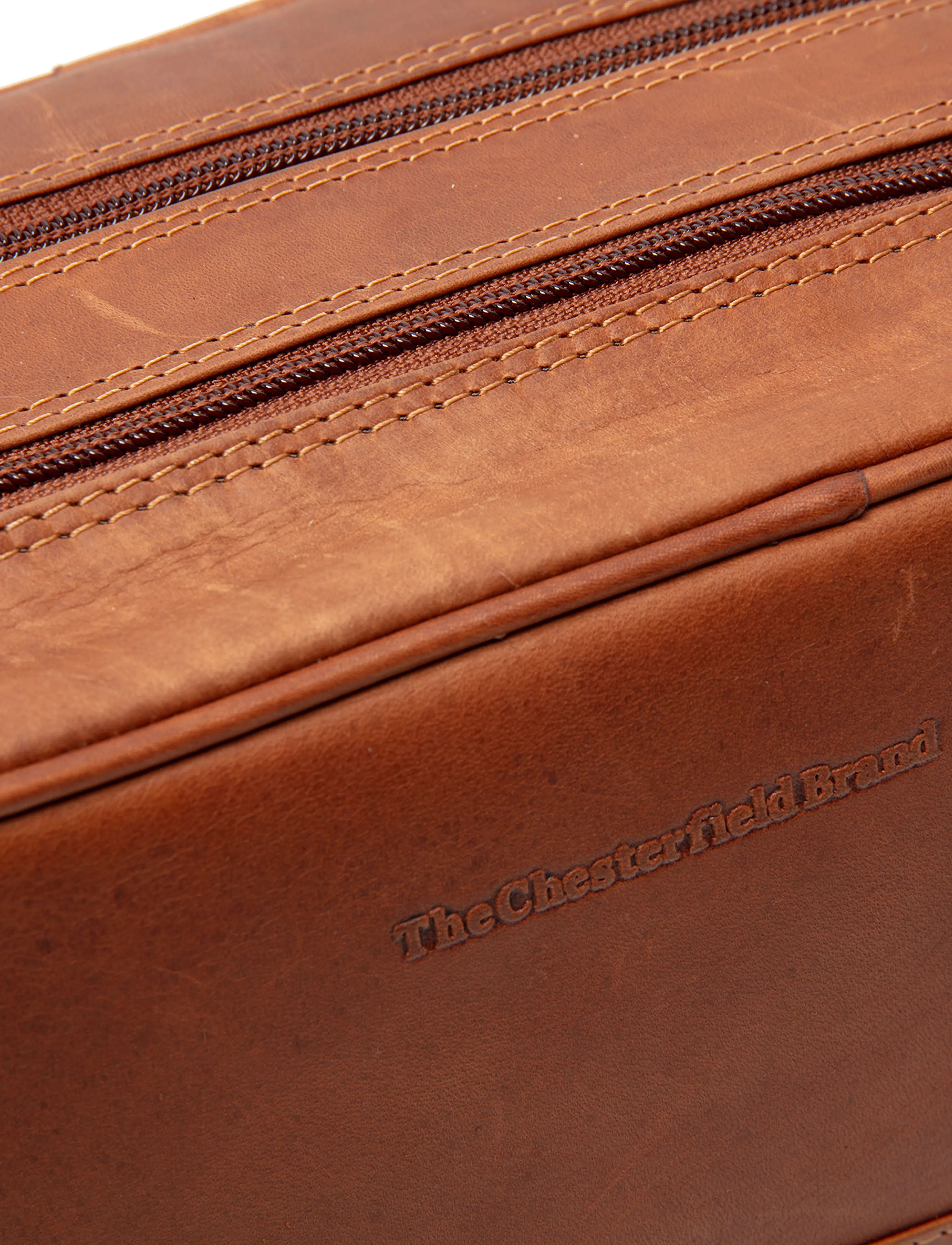 The Chesterfield Brand - Stacey Small Leather Good Black - cognac - 5