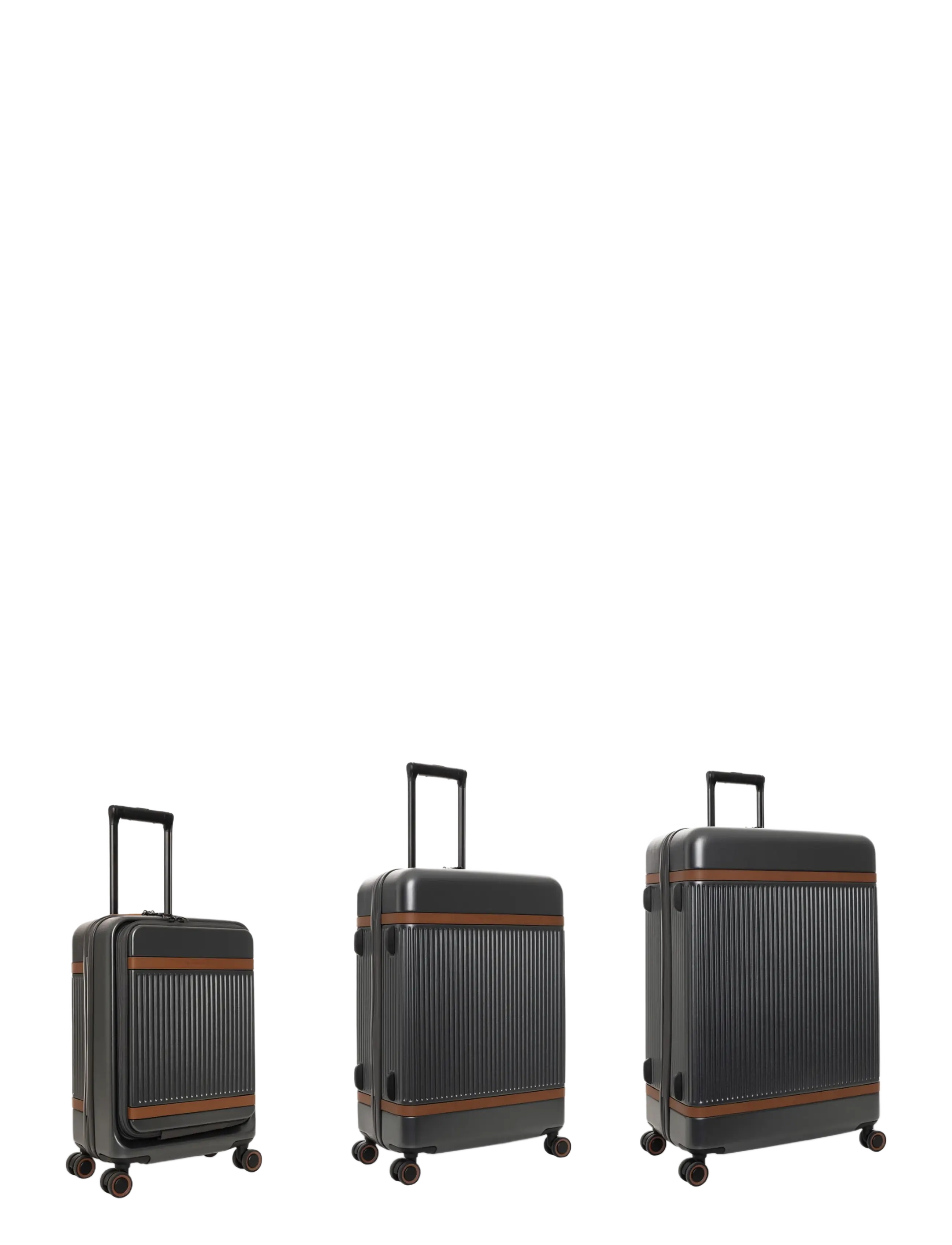 The Chesterfield Brand Zuna Suitcase Set Urban Graphite - Tasker - URBAN GRAPHITE / grey