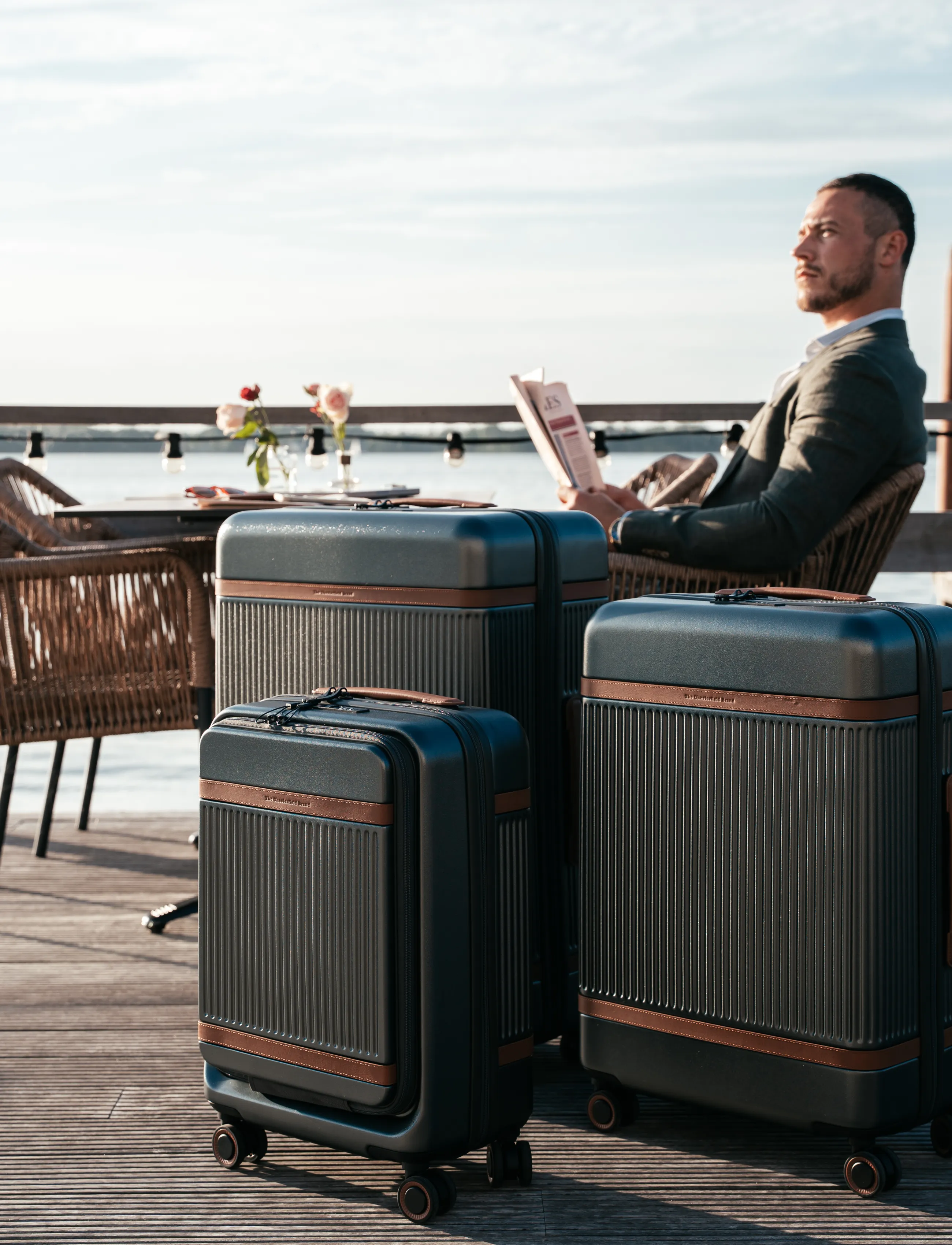 The Chesterfield Brand - Zuna Suitcase Set Urban Graphite - urban graphite - 4