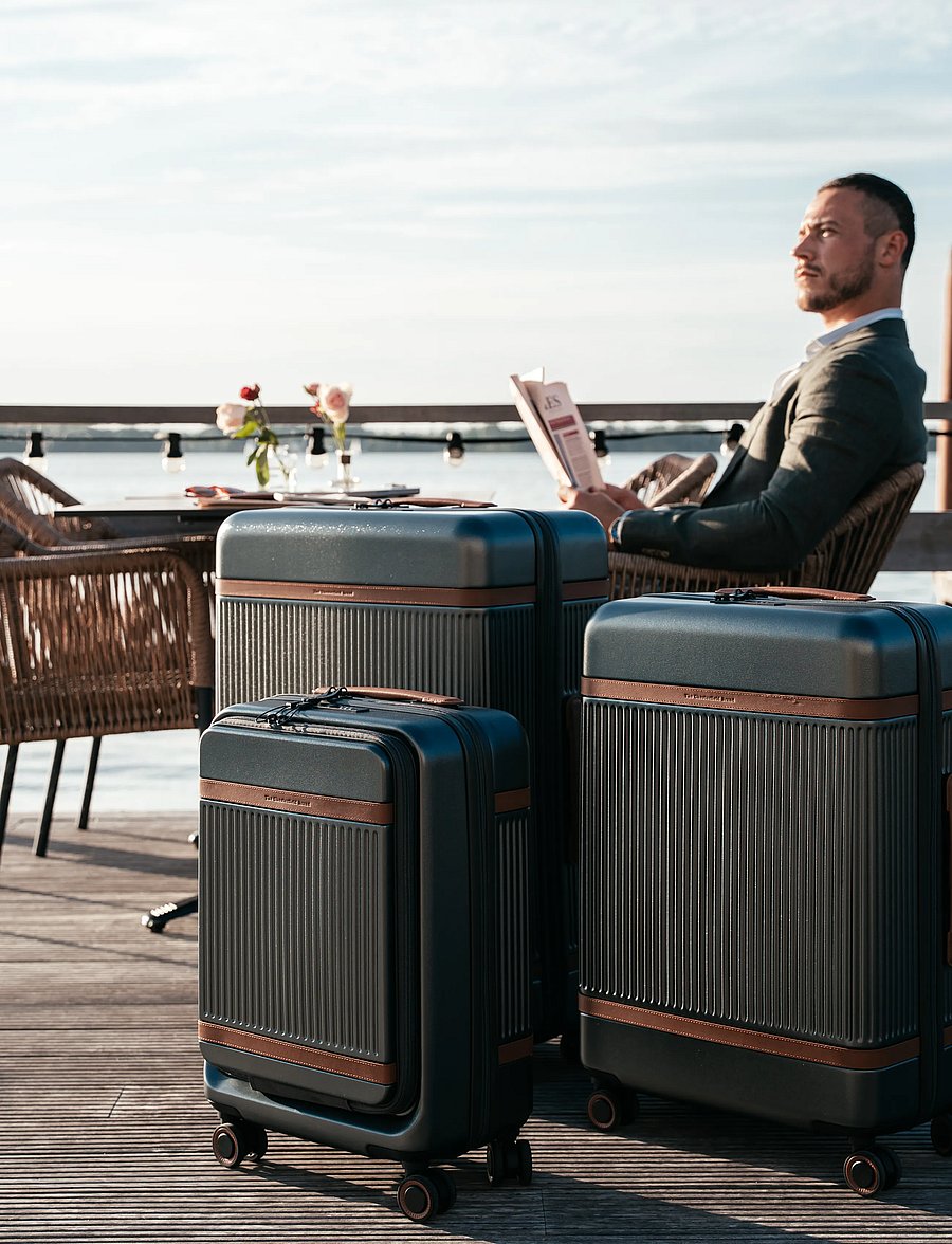 The Chesterfield Brand - Zuna Cabin+ FP Suitcase Set Urban Graphite - essentials - urban graphite - 4
