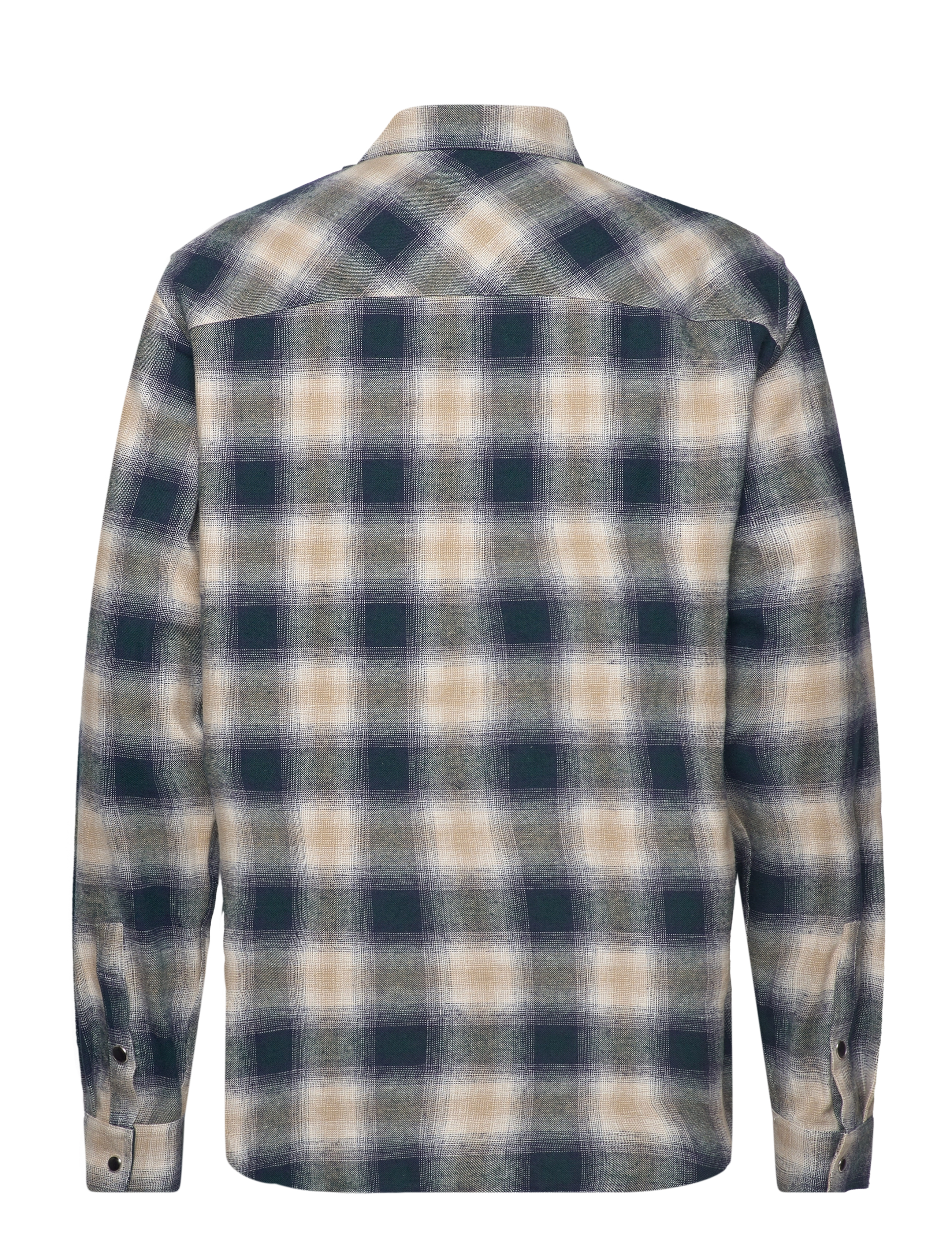 The Kooples - Long-Sleeve Checked Shirt - särgid - green / navy / white - 1