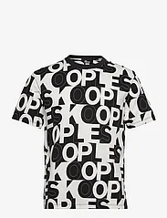 The Kooples - T-SHIRT MC - marškinėliai trumpomis rankovėmis - black/white - 0