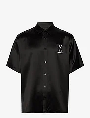 The Kooples - CHEMISE - marškiniai trumpomis rankovėmis - black - 0