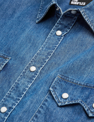 The Kooples - CHEMISE - jeansskjortor - blue denim - 8