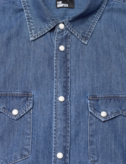 The Kooples - CHEMISE - jeansskjorter - blue denim - 9