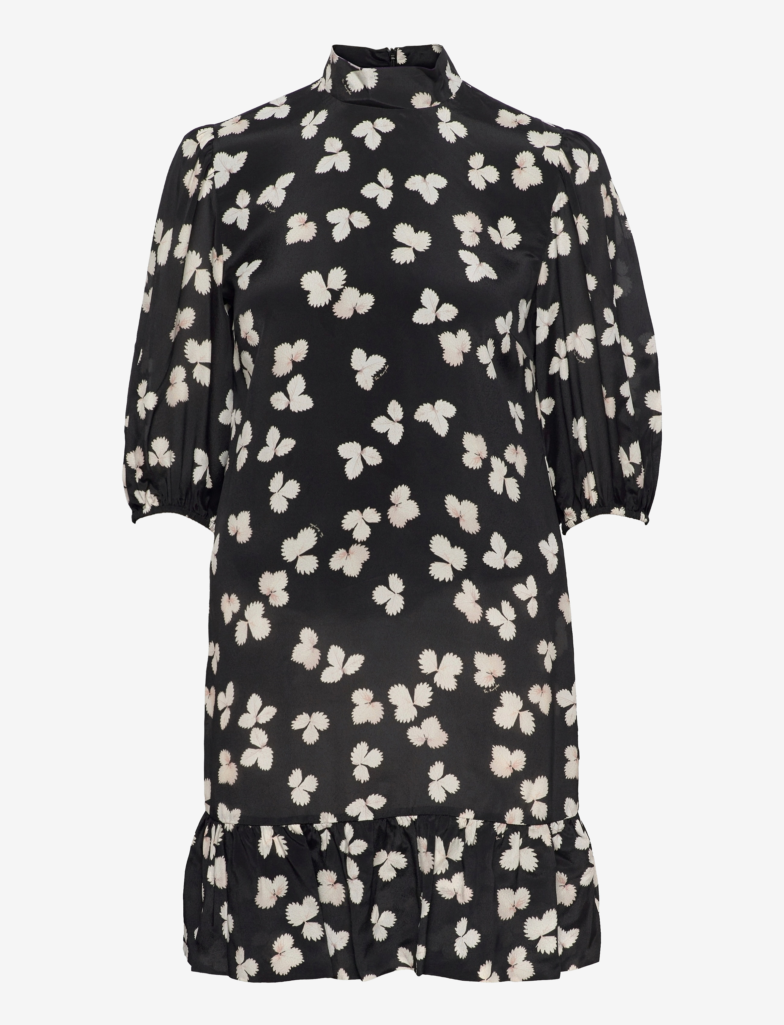 The Kooples ROBE - Kleidid - BLACK-ECRU / black