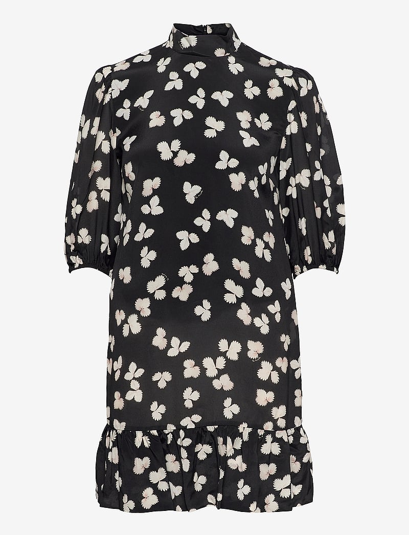 The Kooples - ROBE - midi kjoler - black-ecru - 0