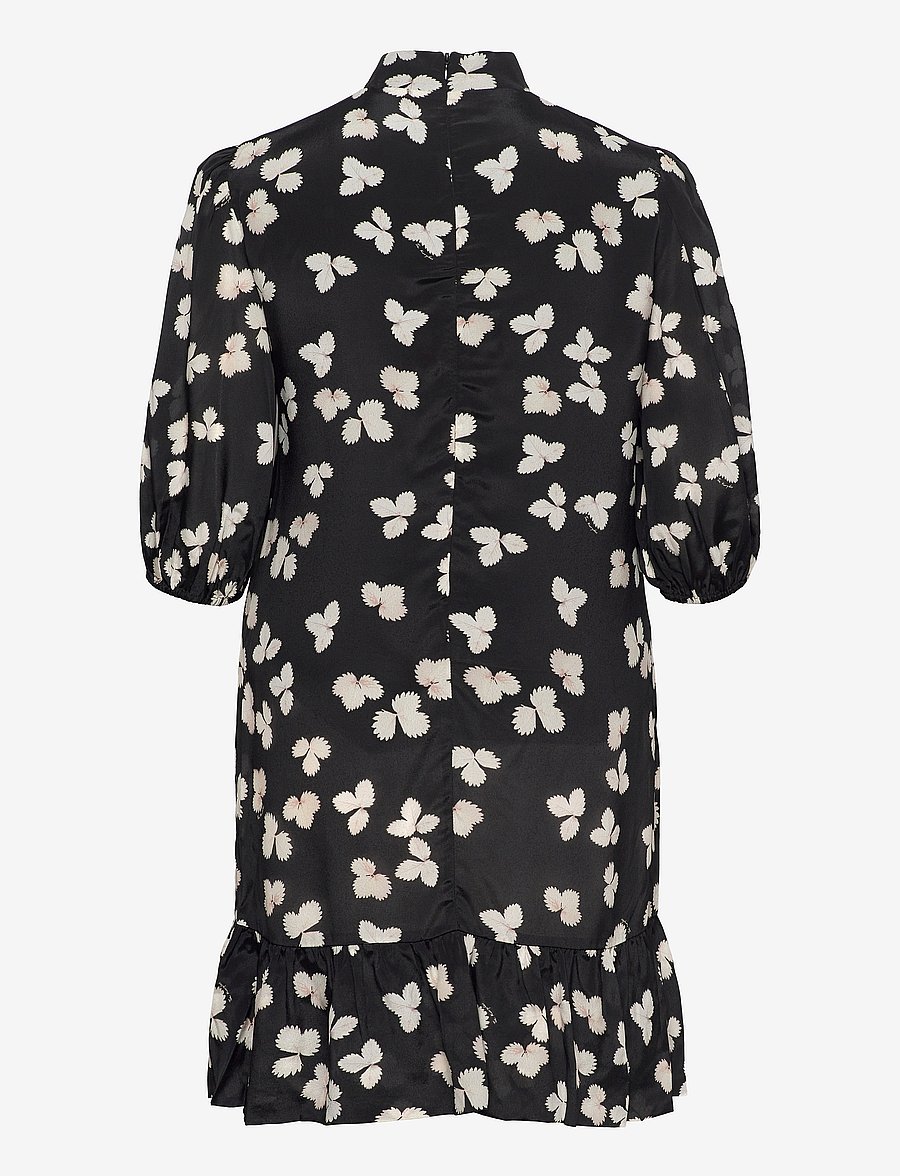The Kooples - ROBE - midikleider - black-ecru - 1