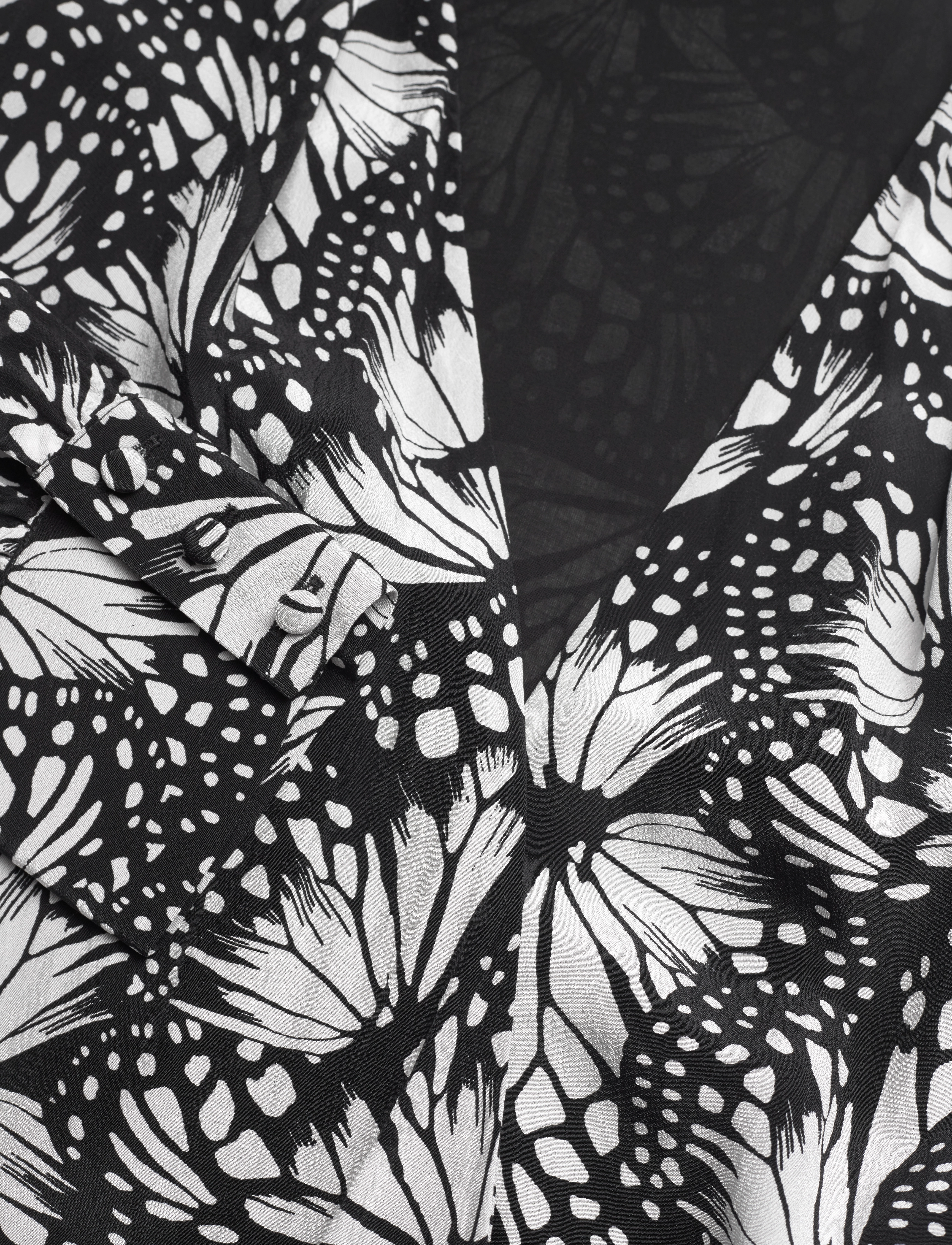 The Kooples - ROBE - hõlmikkleidid - black white - 2