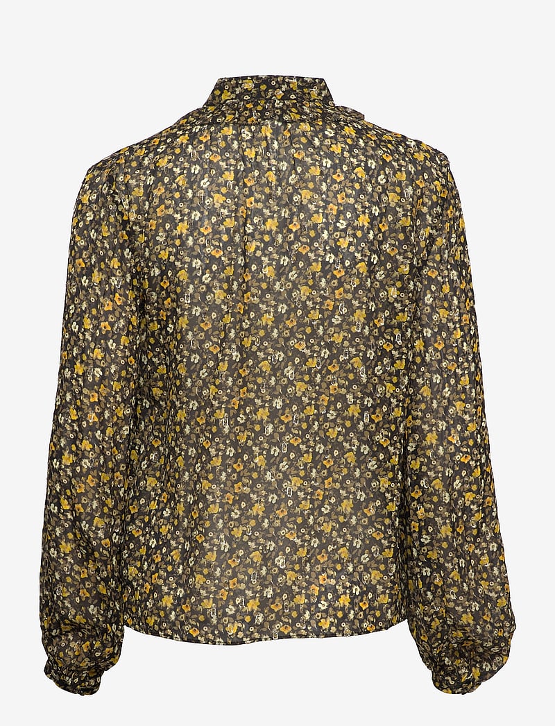 The Kooples - TOP - langärmlige blusen - black-orange - 1
