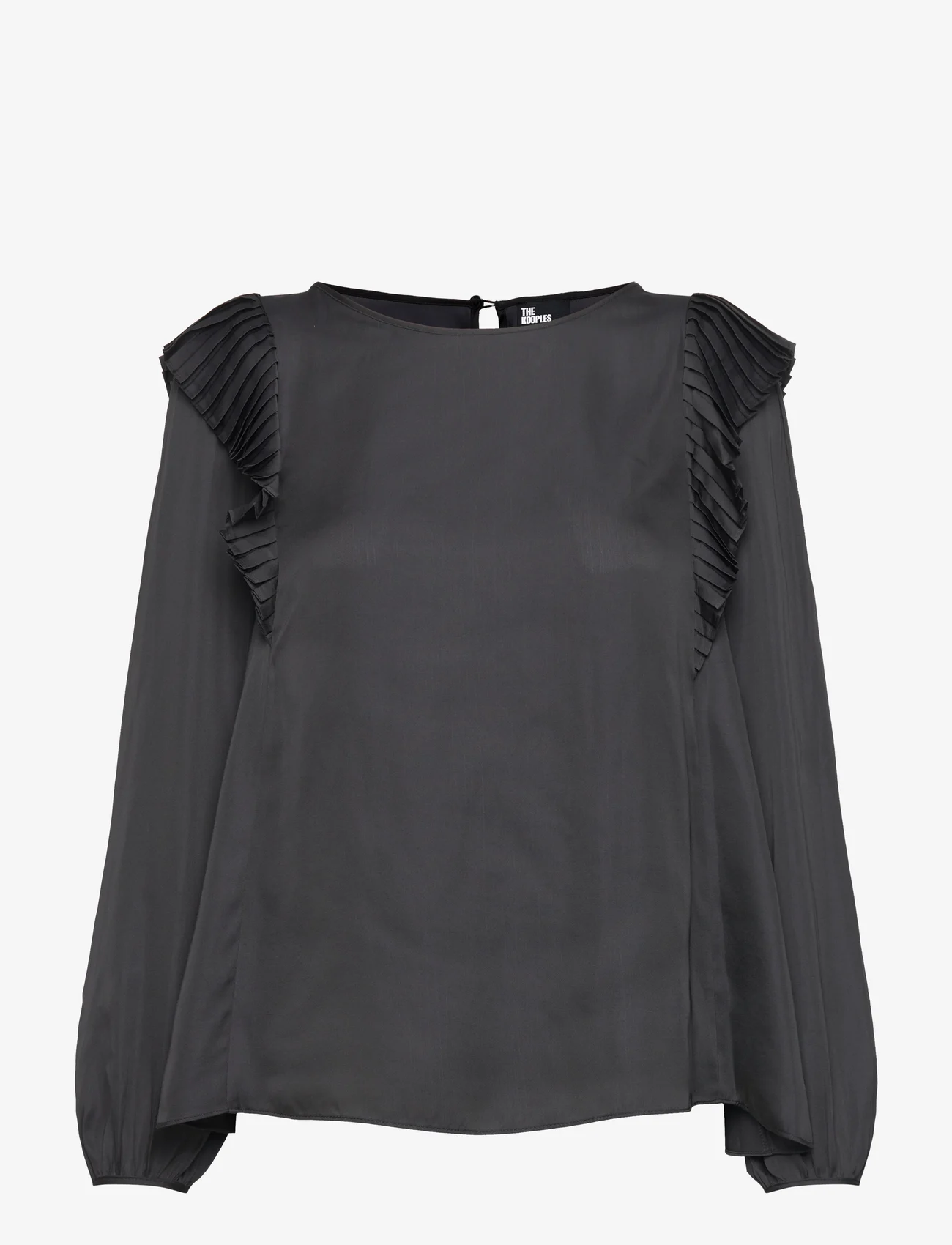 The Kooples - TOP - long-sleeved blouses - black - 0