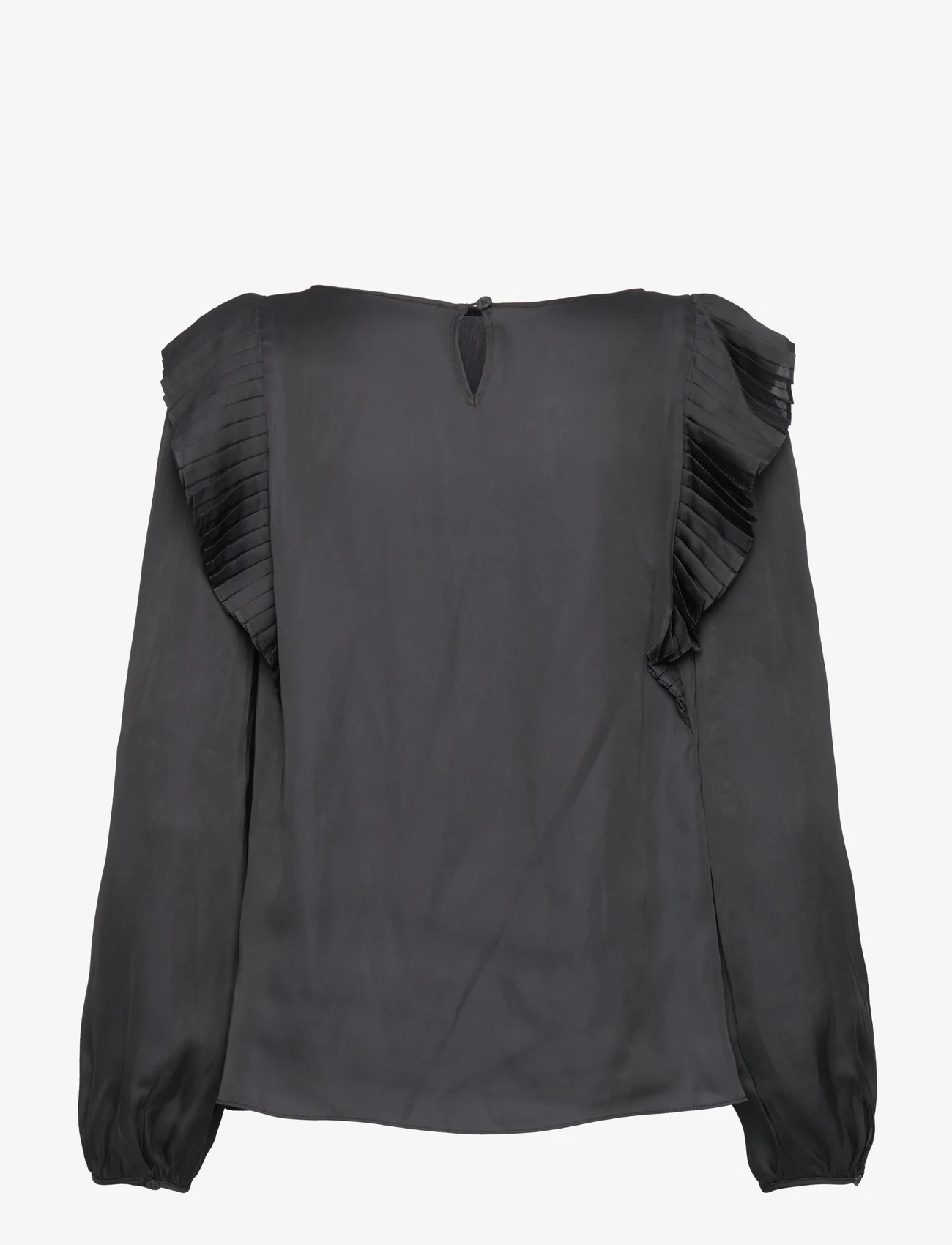 The Kooples - TOP - long-sleeved blouses - black - 1
