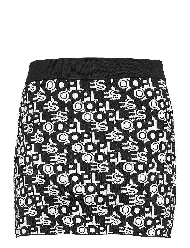 The Kooples - JUPE - korte nederdele - black white - 2