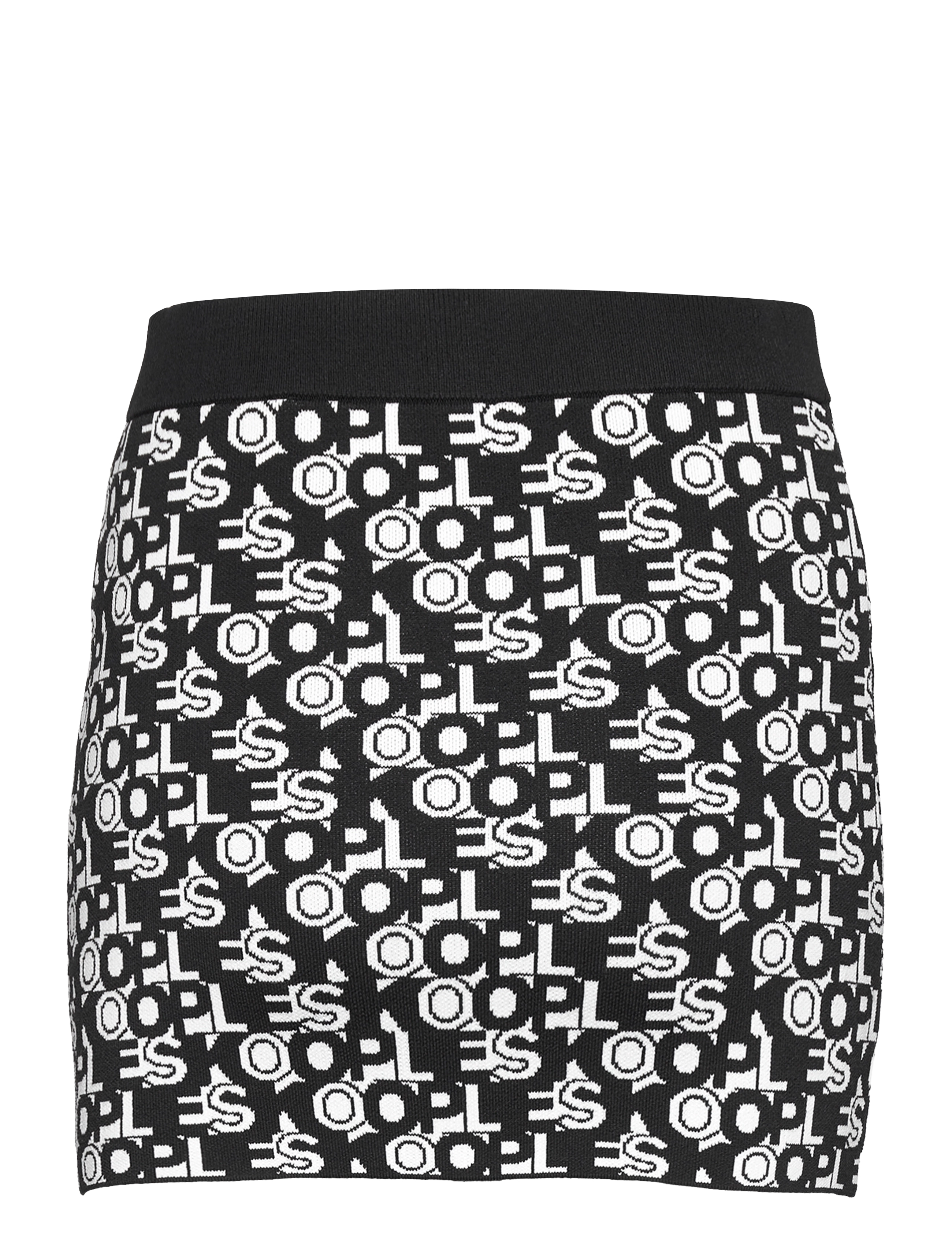 The Kooples - JUPE - korte nederdele - black white - 2