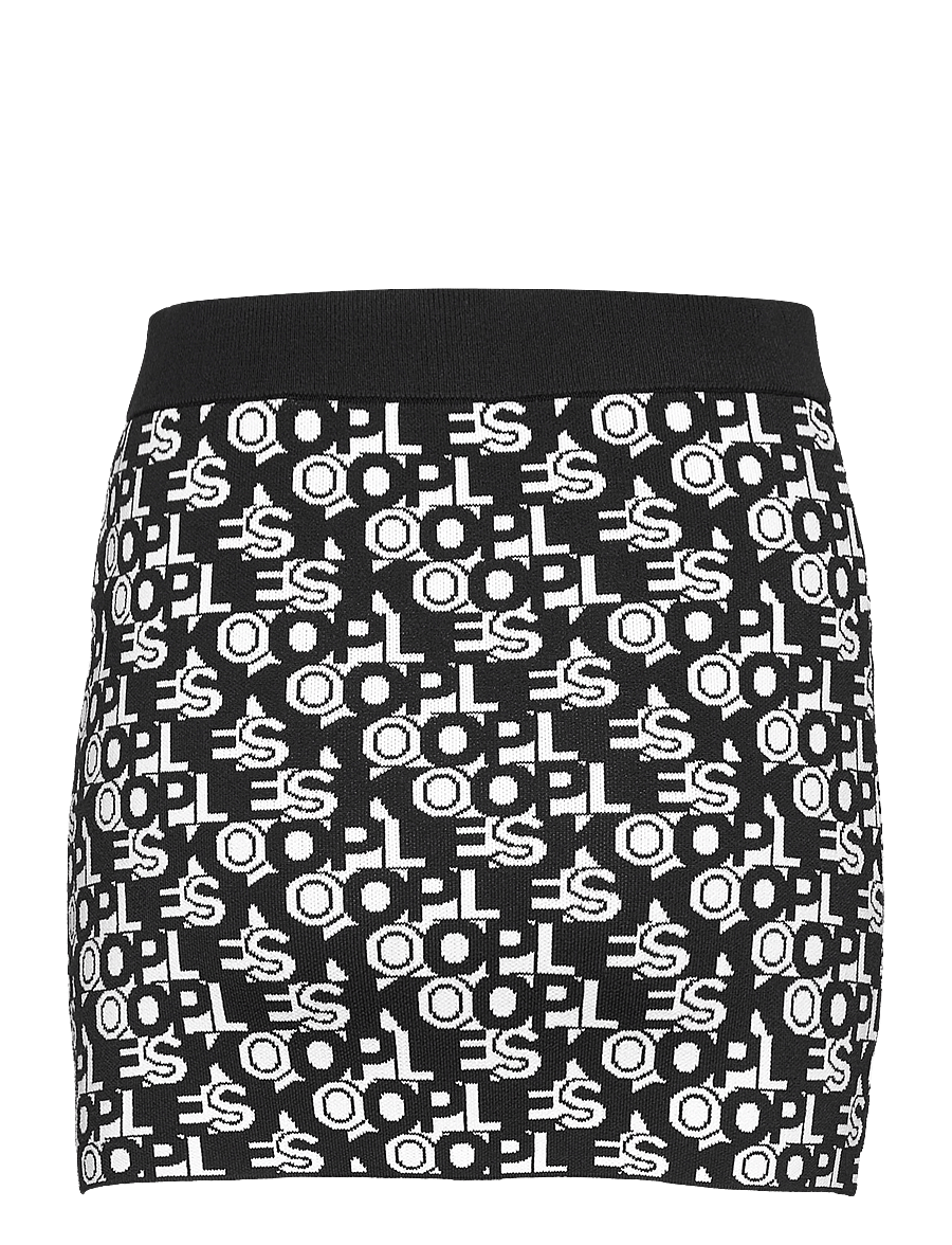 The Kooples - JUPE - korte skjørt - black white - 2