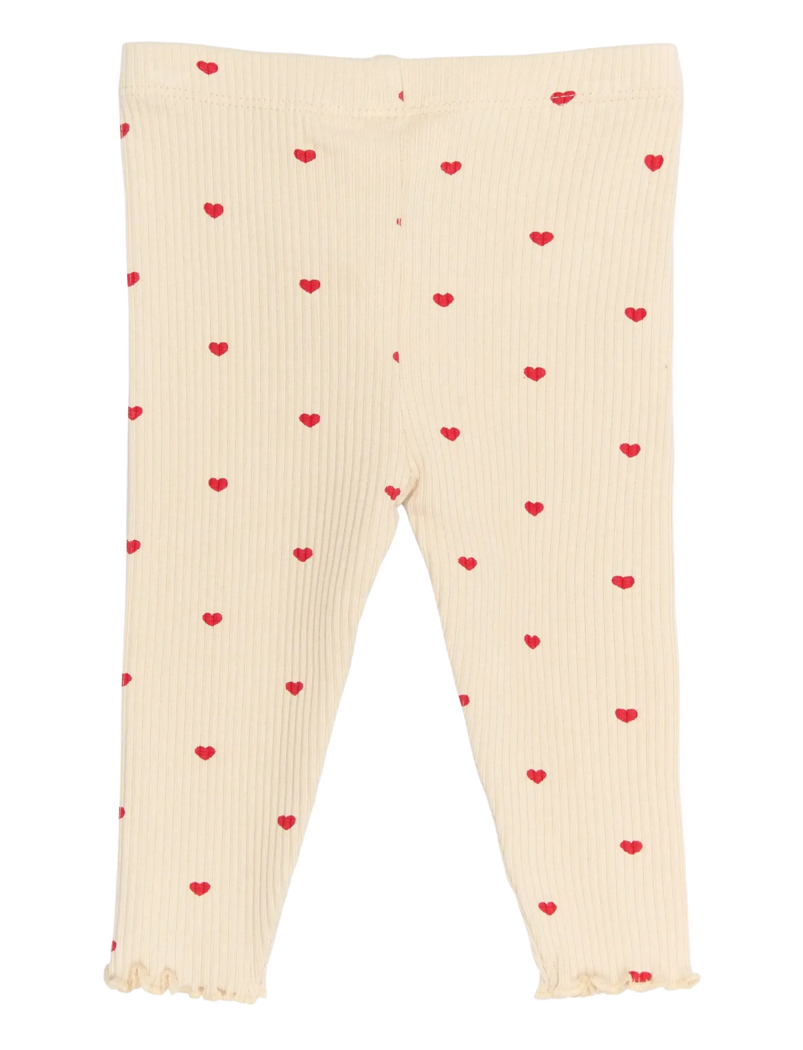 THE NEW SIBLINGS - TNSBRhea Rib Leggings - leggings - gardenia aop - 1