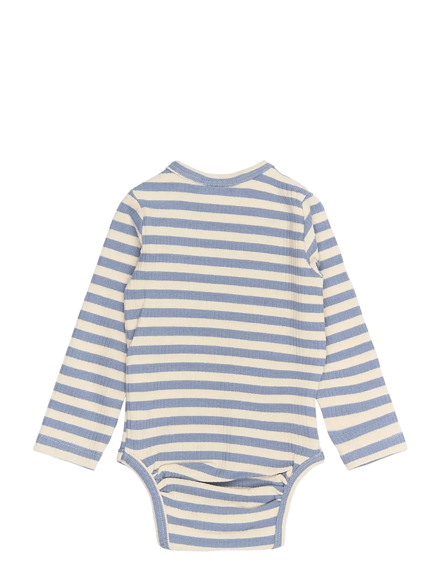 THE NEW SIBLINGS - TNSBFro L_S Rib Body - langærmede bodyer - tempest striped - 1