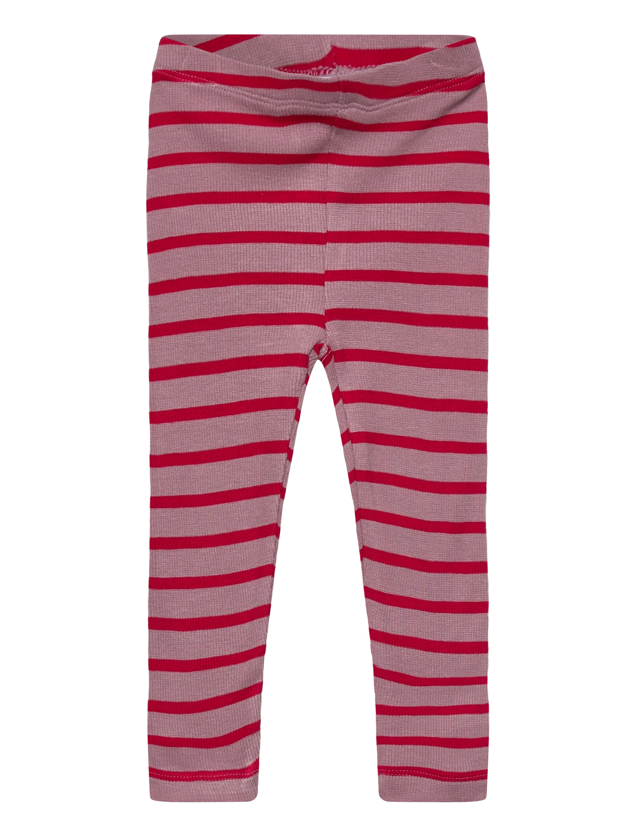 THE NEW SIBLINGS TNSBRie Rib Leggings - Kläder - MAUVE SHADOWS STRIPED / pink/rose