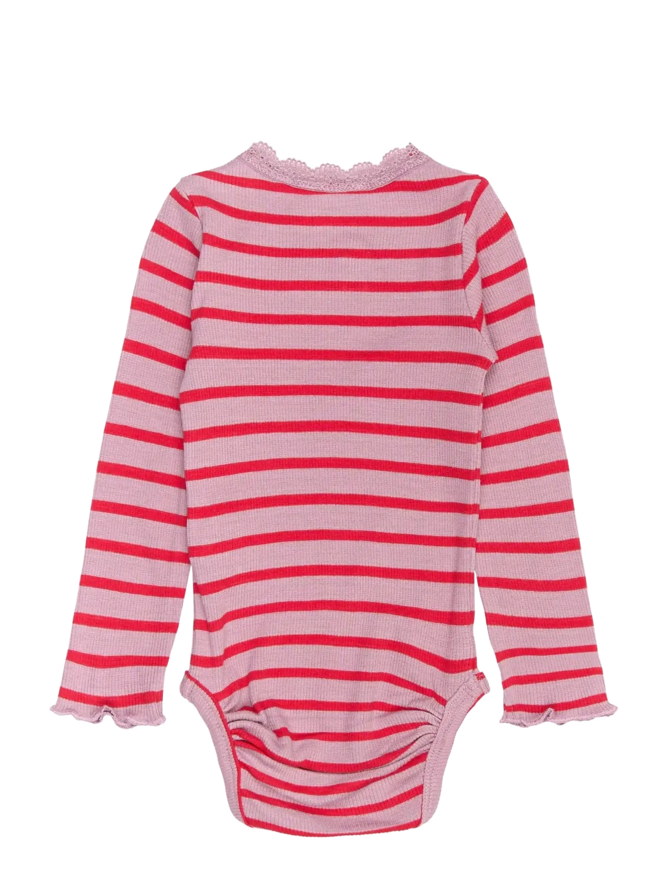 THE NEW SIBLINGS - TNSBRie L_S Rib Body - langärmelige bodys - mauve shadows striped - 2