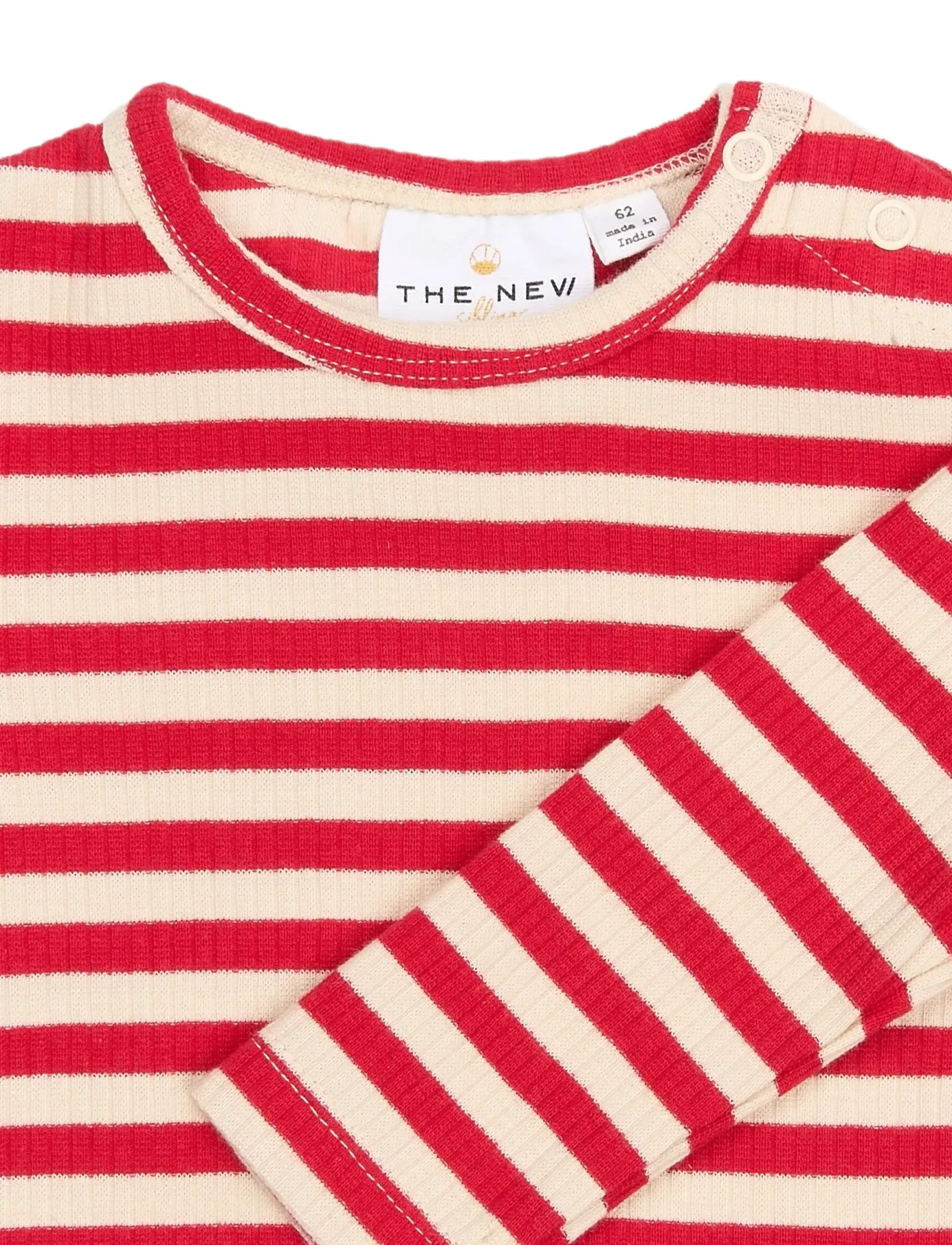 THE NEW SIBLINGS - TNSBFro L_S Rib Tee - ski patrol striped - 2