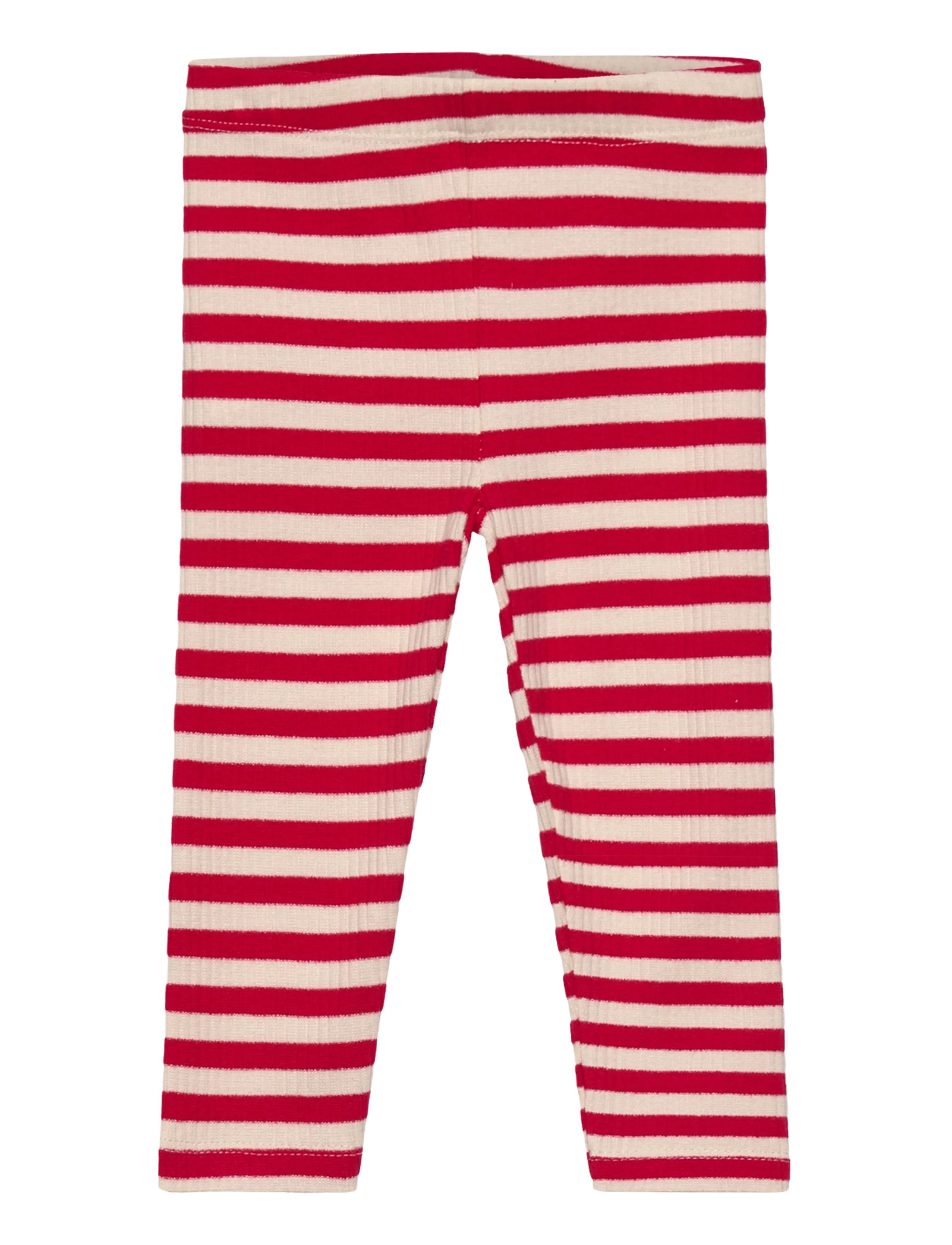 THE NEW SIBLINGS TNSBFro Rib Leggings - Kleidung - SKI PATROL STRIPED / red