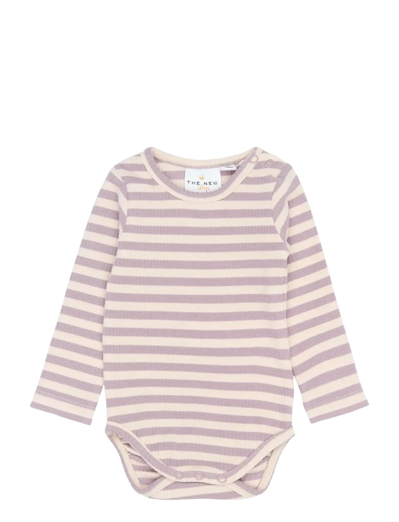 THE NEW SIBLINGS TNSBFro L_S Rib Body - Riided - SEA FOG STRIPED / multi